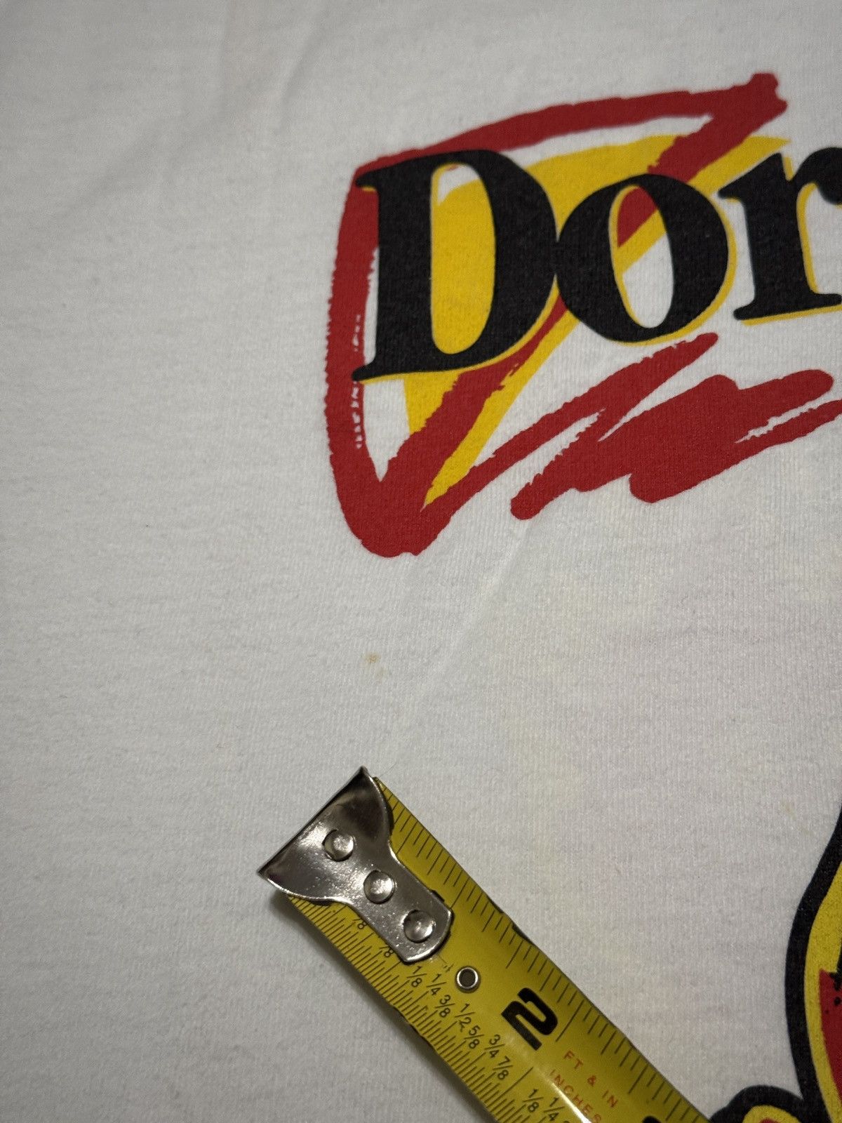 Vintage Doritos Vintage 90s Double Sided Chip Snack XL T Shirt Size US XL / EU 56 / 4 - 10 Thumbnail