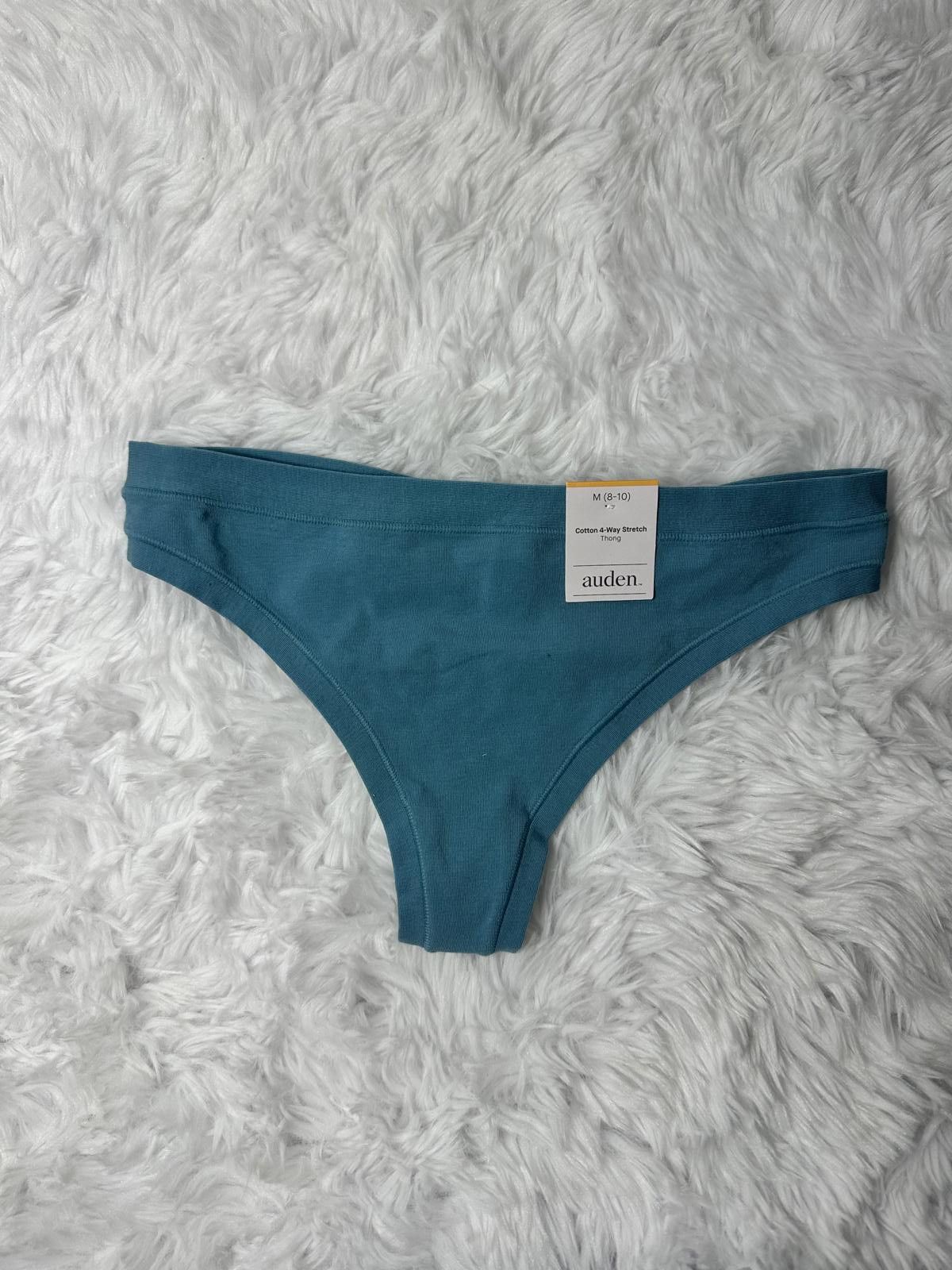 Other Auden Set of 5 Women's Cotton Thong Panties - Various Colors Size ONE SIZE - 6 Thumbnail