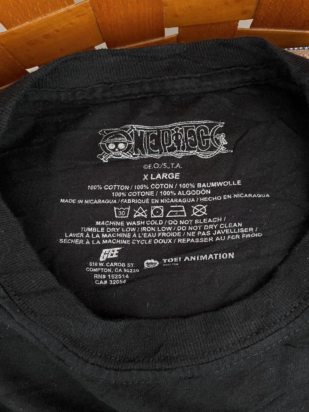 Anime ONE PIECE STRAW HAT CREW Size US XXL / EU 58 / 5 - 4 Thumbnail