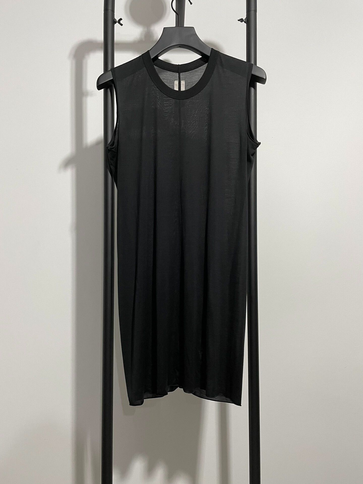 Rick Owens rick owens sleeveless black tank top Size US M / EU 48-50 / 2 - 1 Thumbnail
