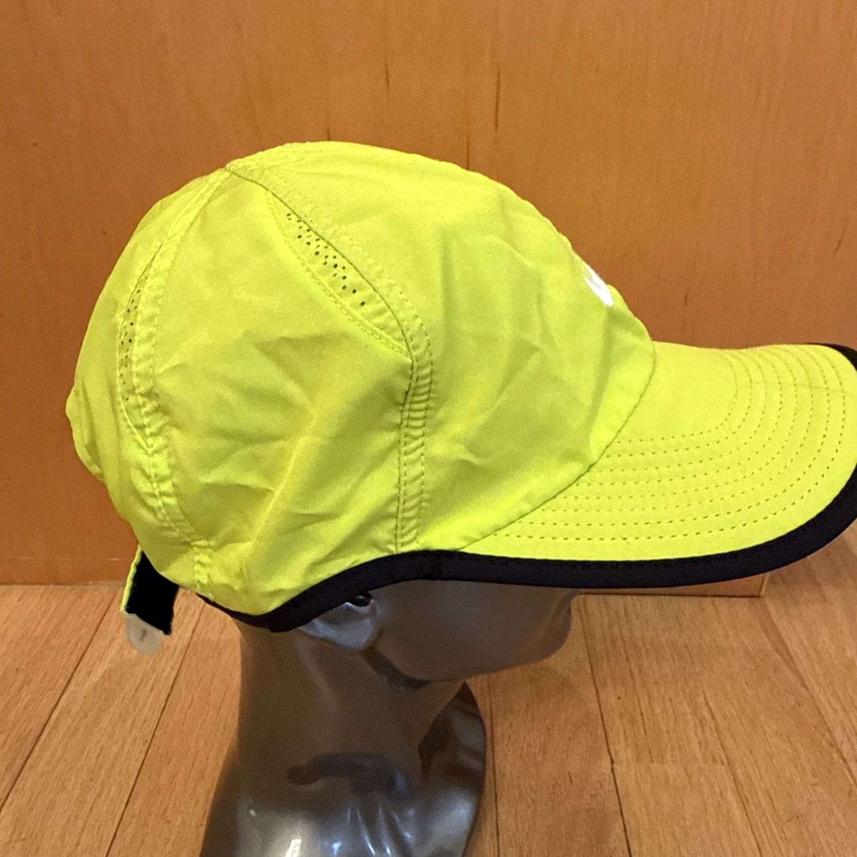 Nike Nike Hat Cap Strap Back One Size Volt Yellow Featherlight Dri-FIT Running Mens Size ONE SIZE - 3 Thumbnail