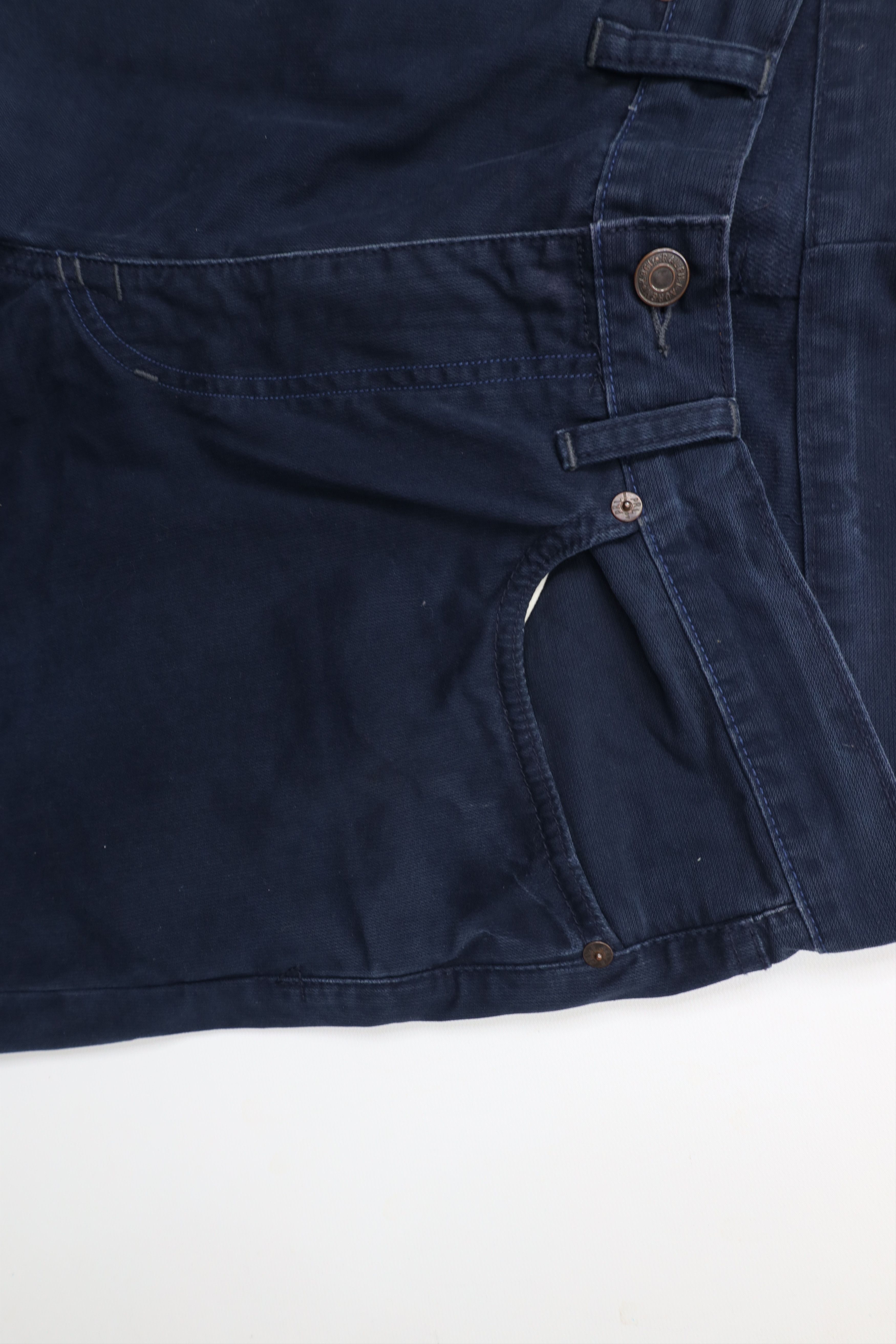 Ralph Lauren × Vintage Vintage Ralph Lauren Spell Out 650 Straight Leg Pants Blue Size US 33 - 7 Thumbnail