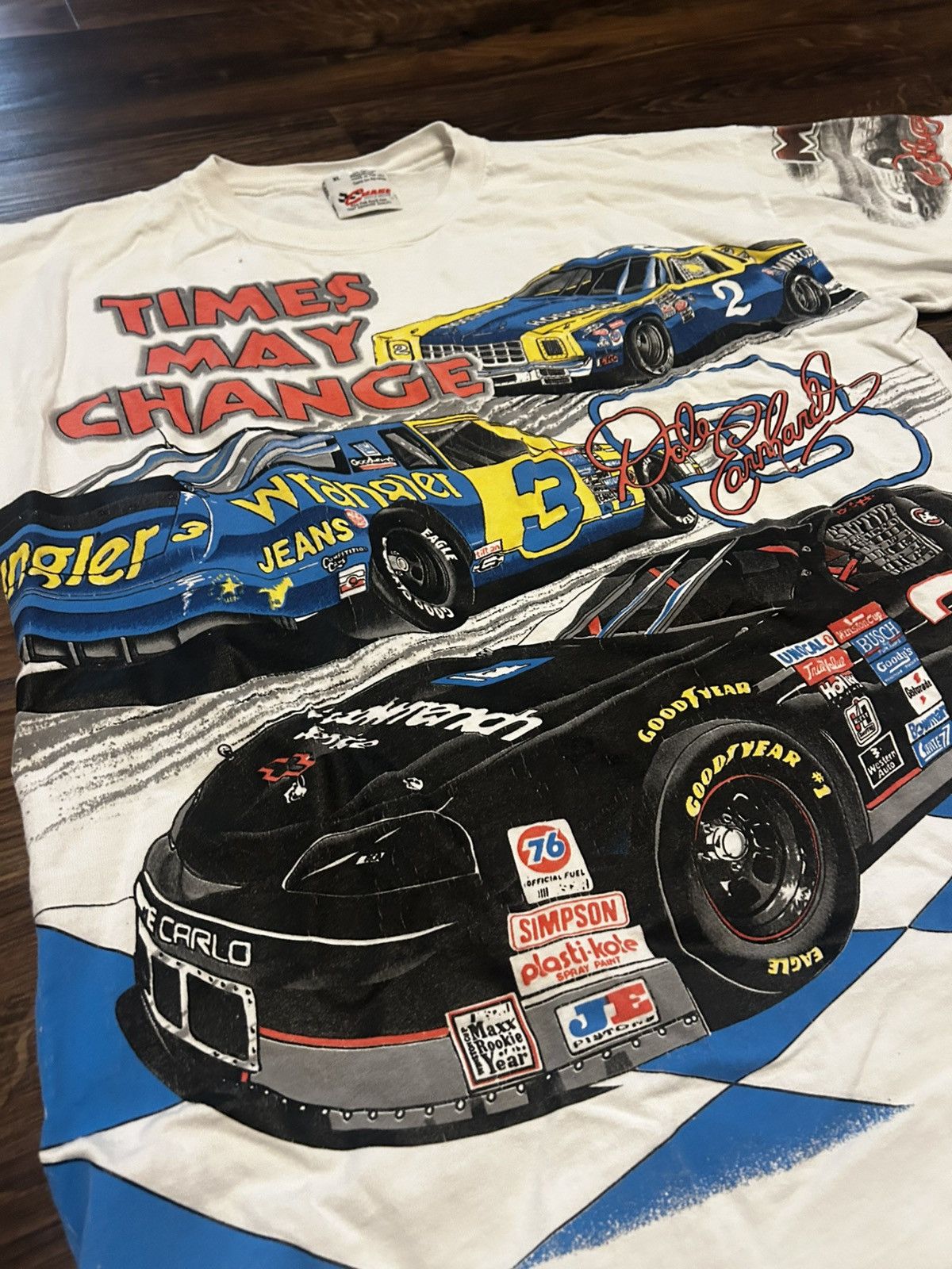 Chase Authentics × NASCAR × Vintage 1996 Dale Earnhardt NASCAR shirt Size US XL / EU 56 / 4 - 3 Thumbnail