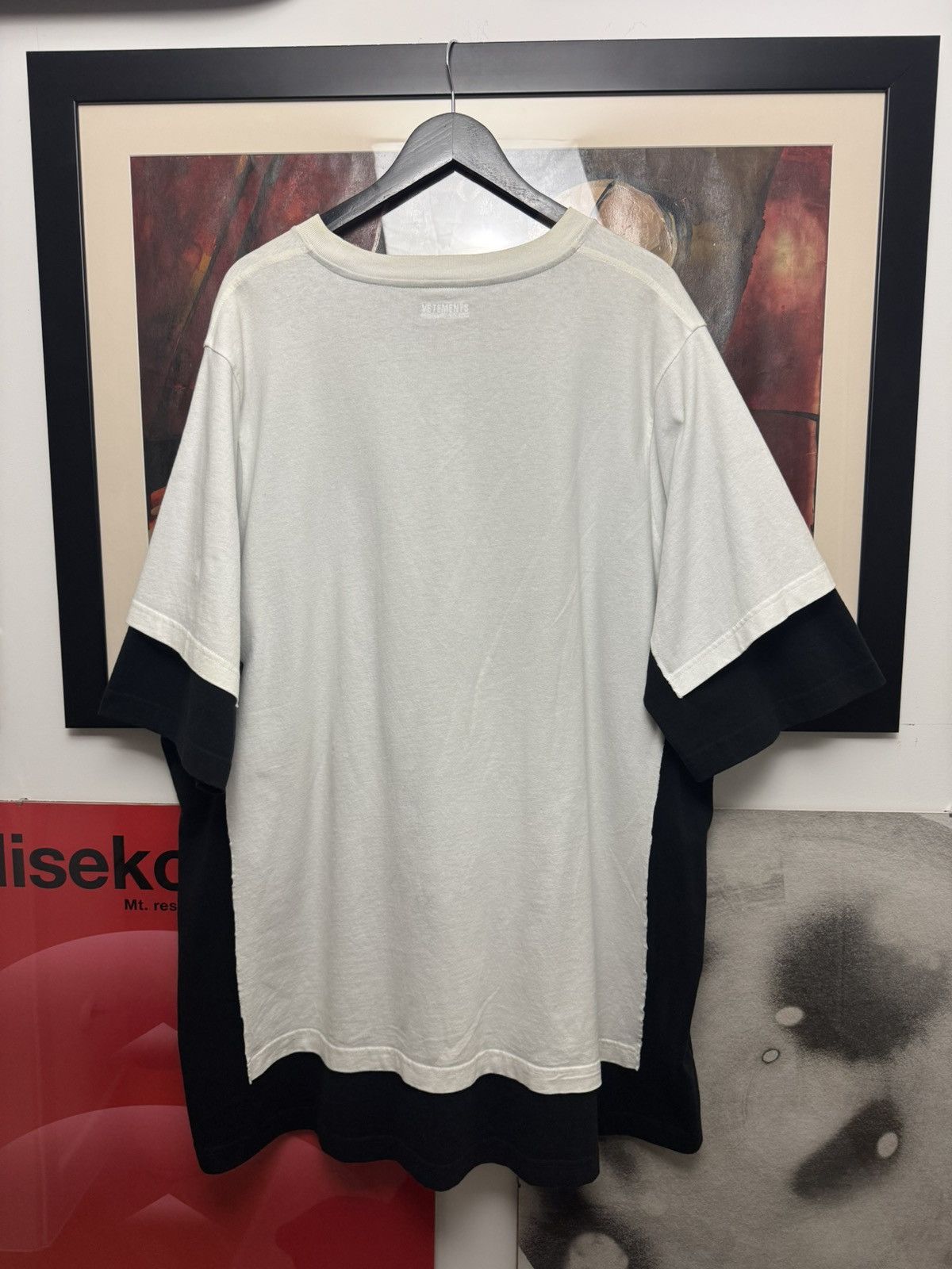 Vetements SS20 Vetements Weed Double Layered Oversize Avant Garde Tee Size US L / EU 52-54 / 3 - 2 Thumbnail