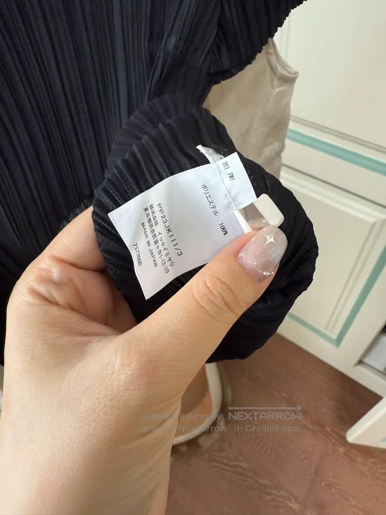 Issey Miyake Issey Miyake Half Turtleneck Black Short Sleeve Size L / US 10 / IT 46 - 3 Thumbnail