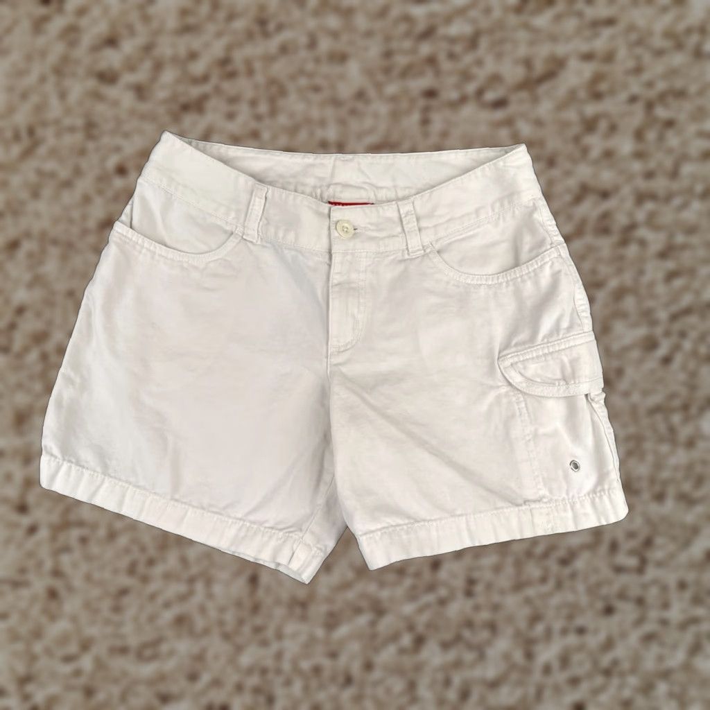 The North Face The North Face Womens Shorts Cargo 28 White 100% Cotton Activewear Casual Travel Workwear Regular Size 26" / US 2 / IT 38 - 1 Thumbnail