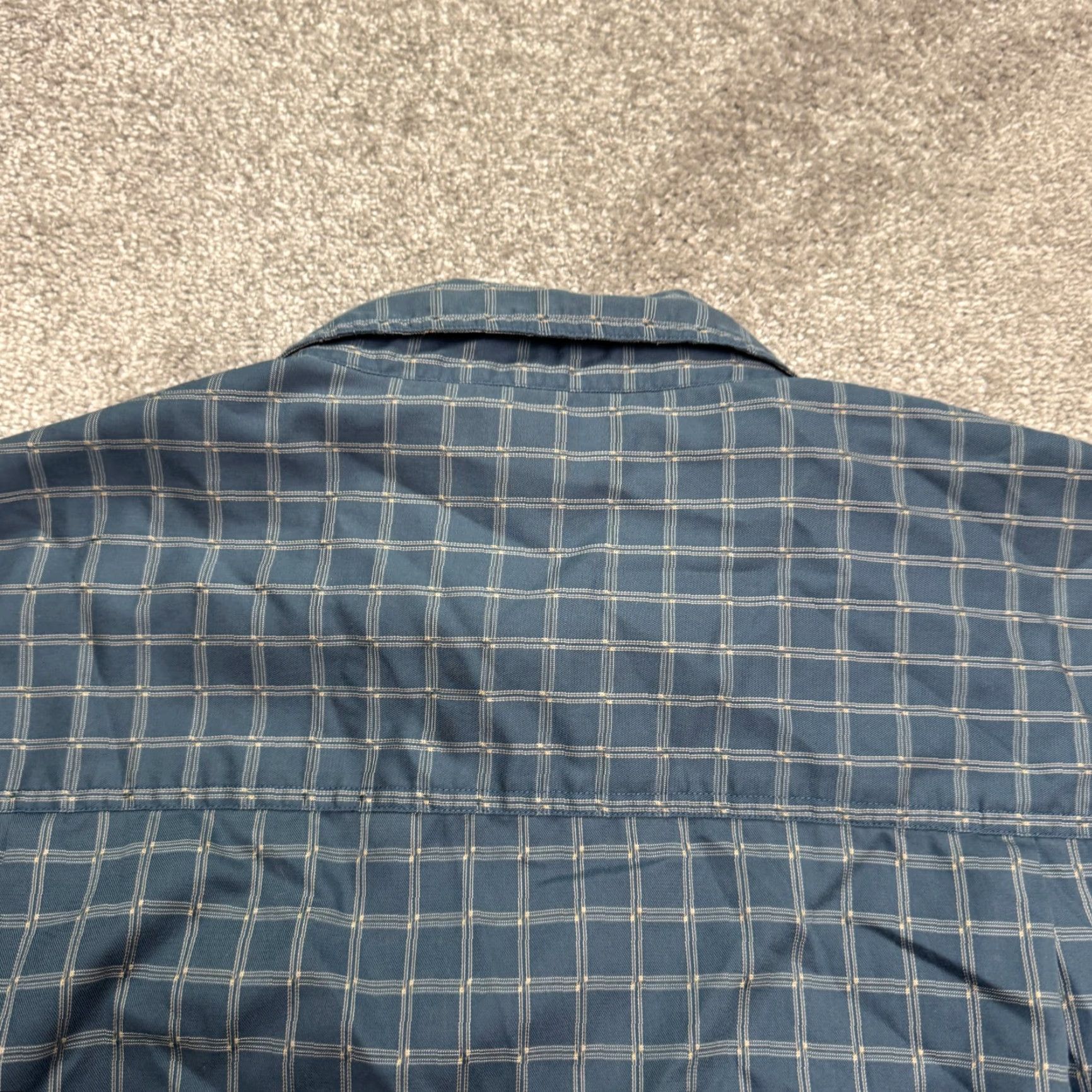 Vintage REI Vintage Y2K Button-Down Shirt Men XL Blue Check Cotton Casual Outdoor Size US XL / EU 56 / 4 - 3 Thumbnail