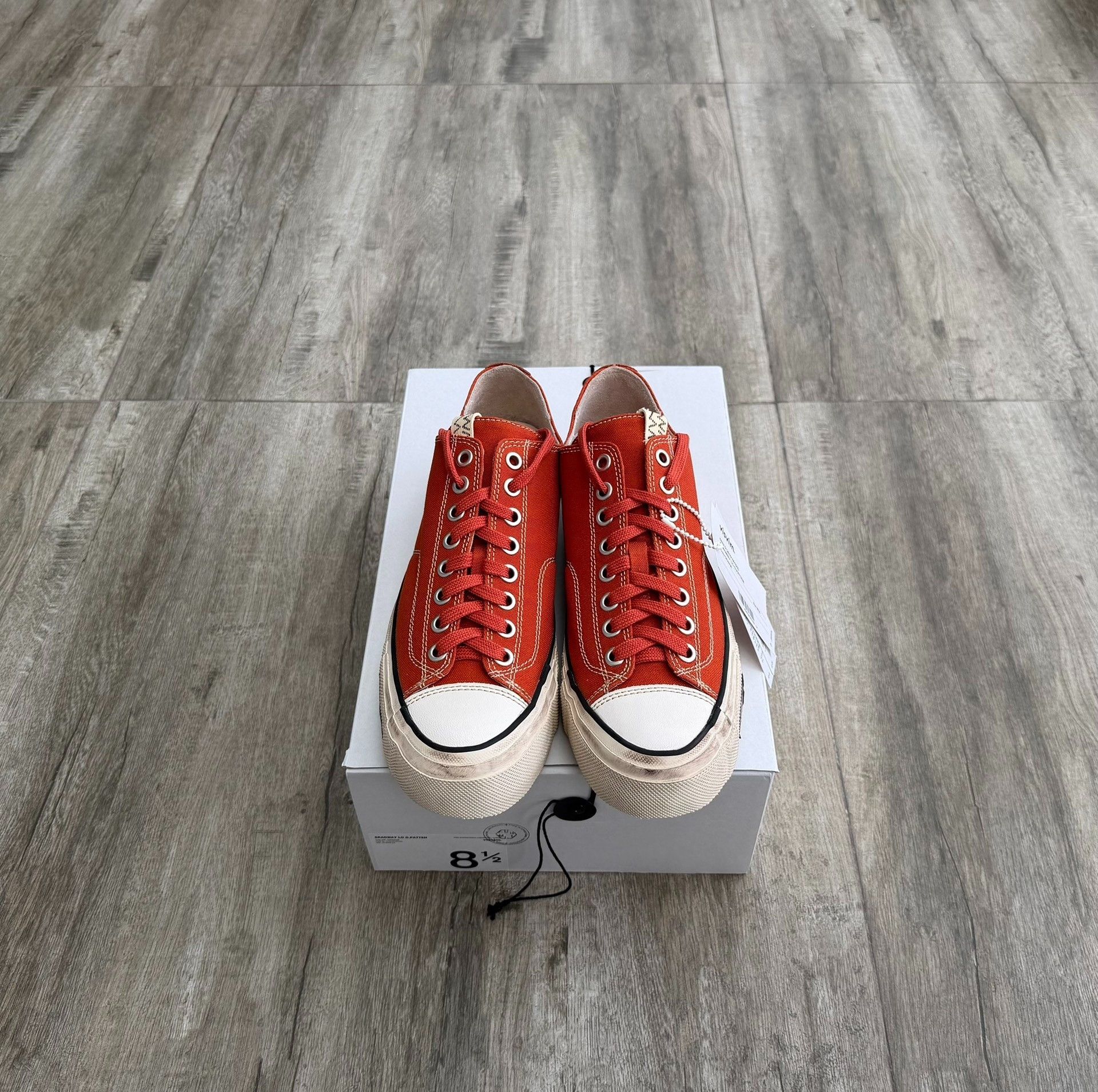Visvim VISVIM SKAGWAY LO G.PATTEN Canvas Sneakers Size US 8.5 / EU 41-42 - 1 Thumbnail