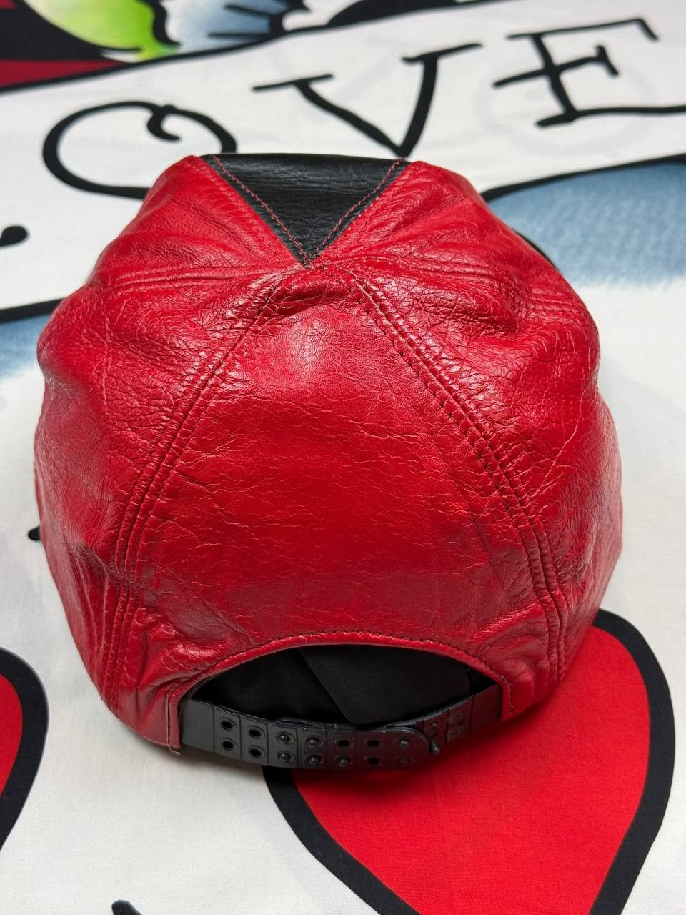Harley Davidson Vintage Rare Harley Davidson Motorcycles Leather Cap Size ONE SIZE - 5 Thumbnail