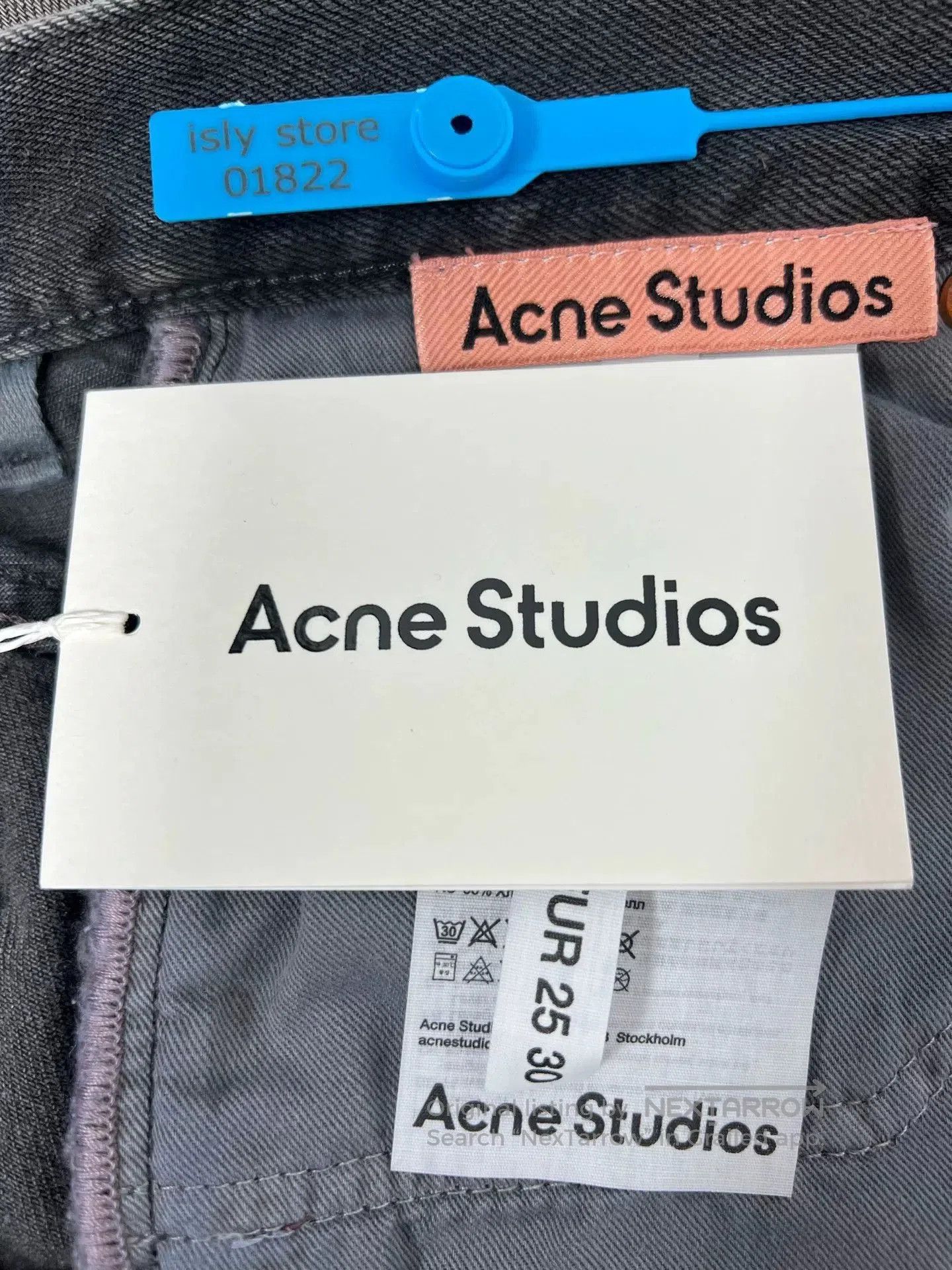 Acne Studios Acne Studios 2024 FW Painted Wide. Size US 30 / EU 46 - 4 Thumbnail