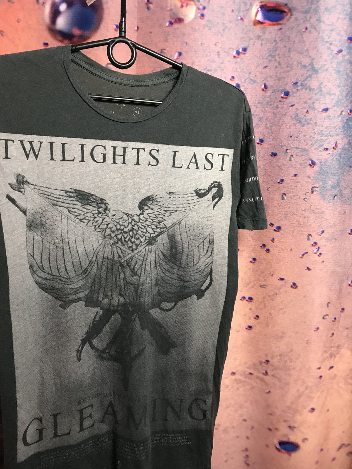 Vintage Allsaints designer art tee