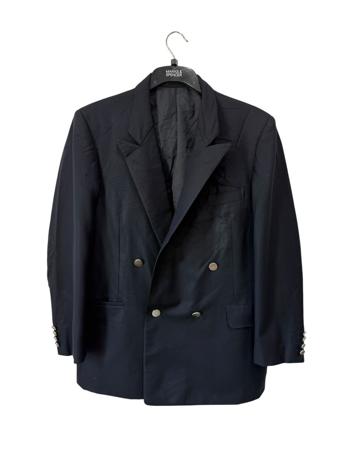 Burberry Burberry Cashmere Double Breasted Blazer Tailored Jacket Size US M / EU 48-50 / 2 - 1 Thumbnail