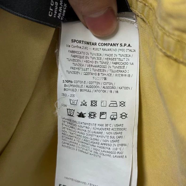 Stone Island Stone Island Yellow Pocket Zip Jacket -2506 Size US L / EU 52-54 / 3 - 5 Thumbnail