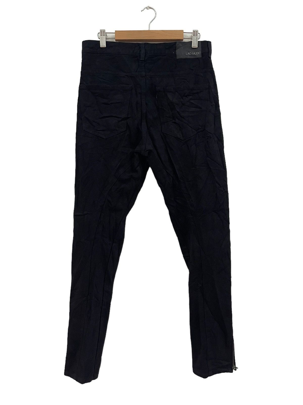 Lad Musician Lad Musician Skinny Twisted Leg Zipper Jeans | Grailed