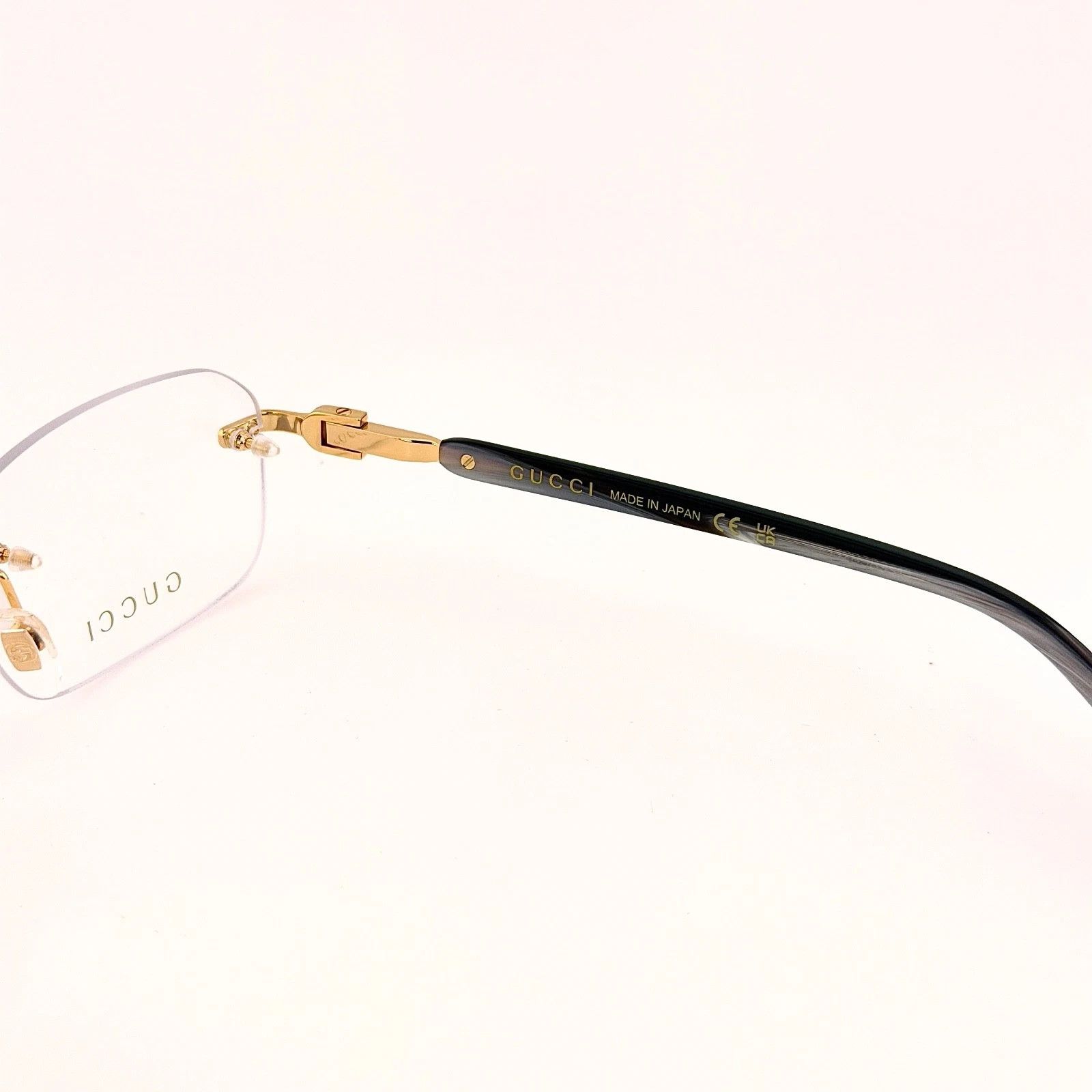 Gucci GUCCI GG1221O 1221 Classic Narrow Eyeglasses 002 GG1221 Size ONE SIZE - 7 Thumbnail