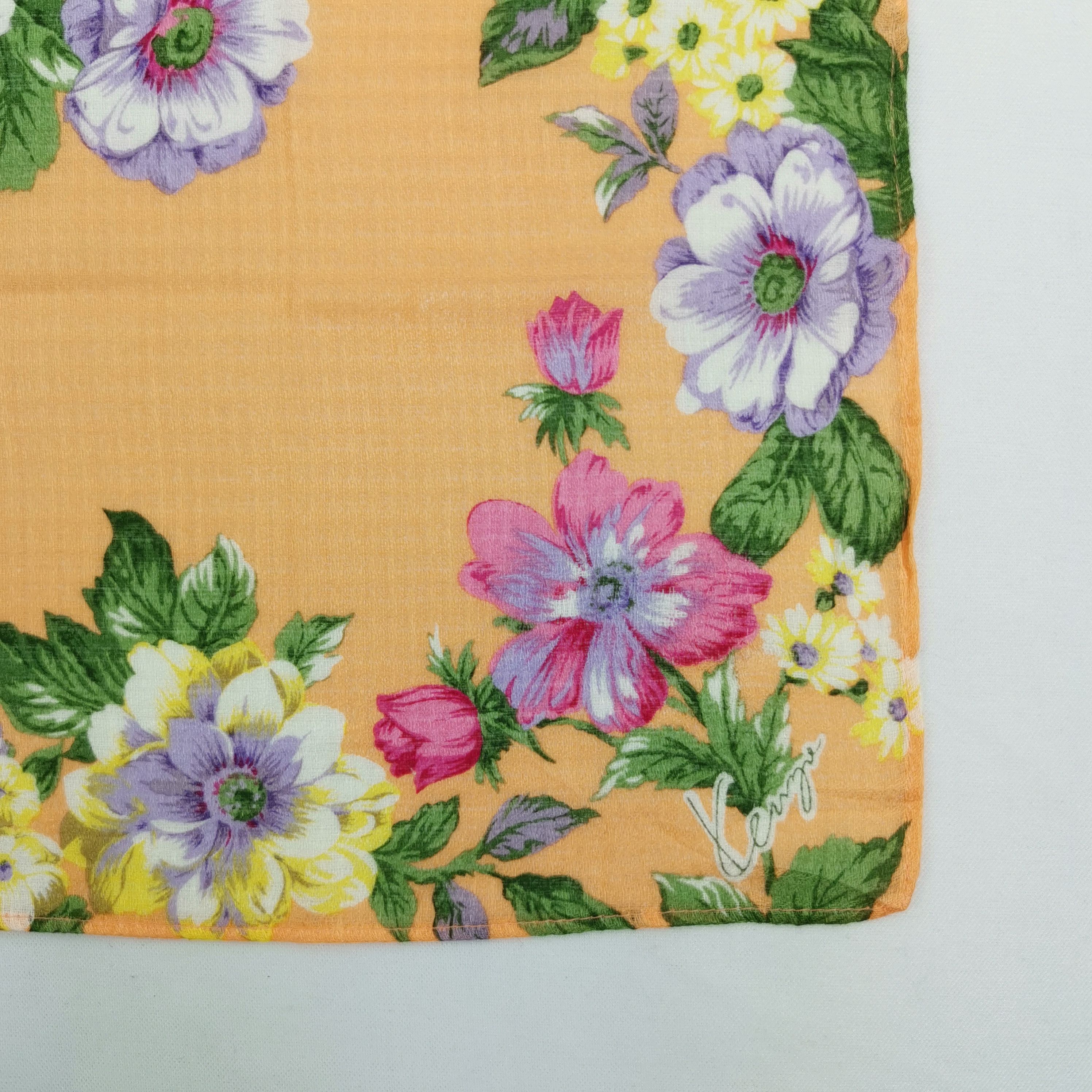 Kenzo Vintage KENZO Paris Handkerchief Neckerchief Bandana Size ONE SIZE - 3 Thumbnail