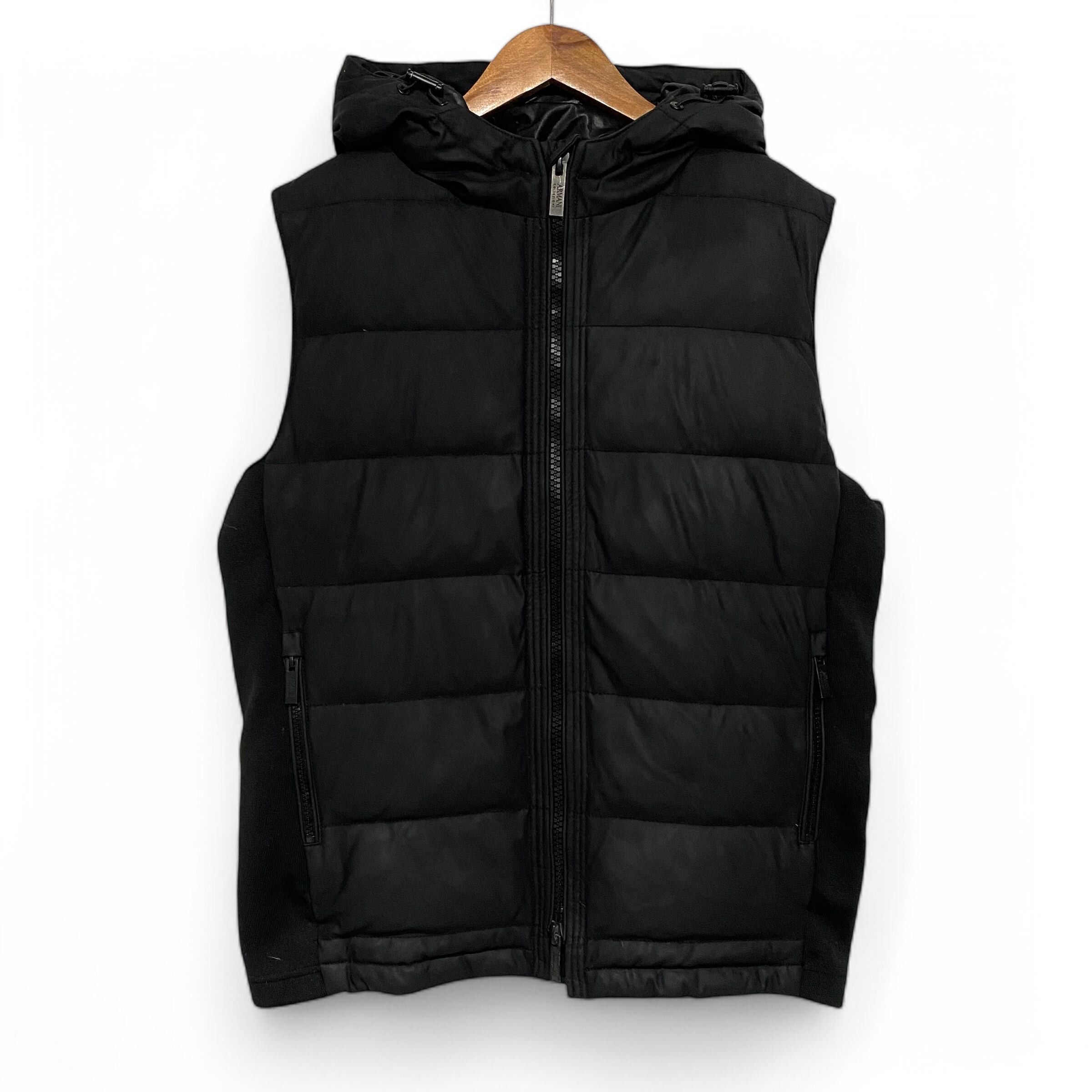 ARMANI COLLEZIONI Down Vest Black
