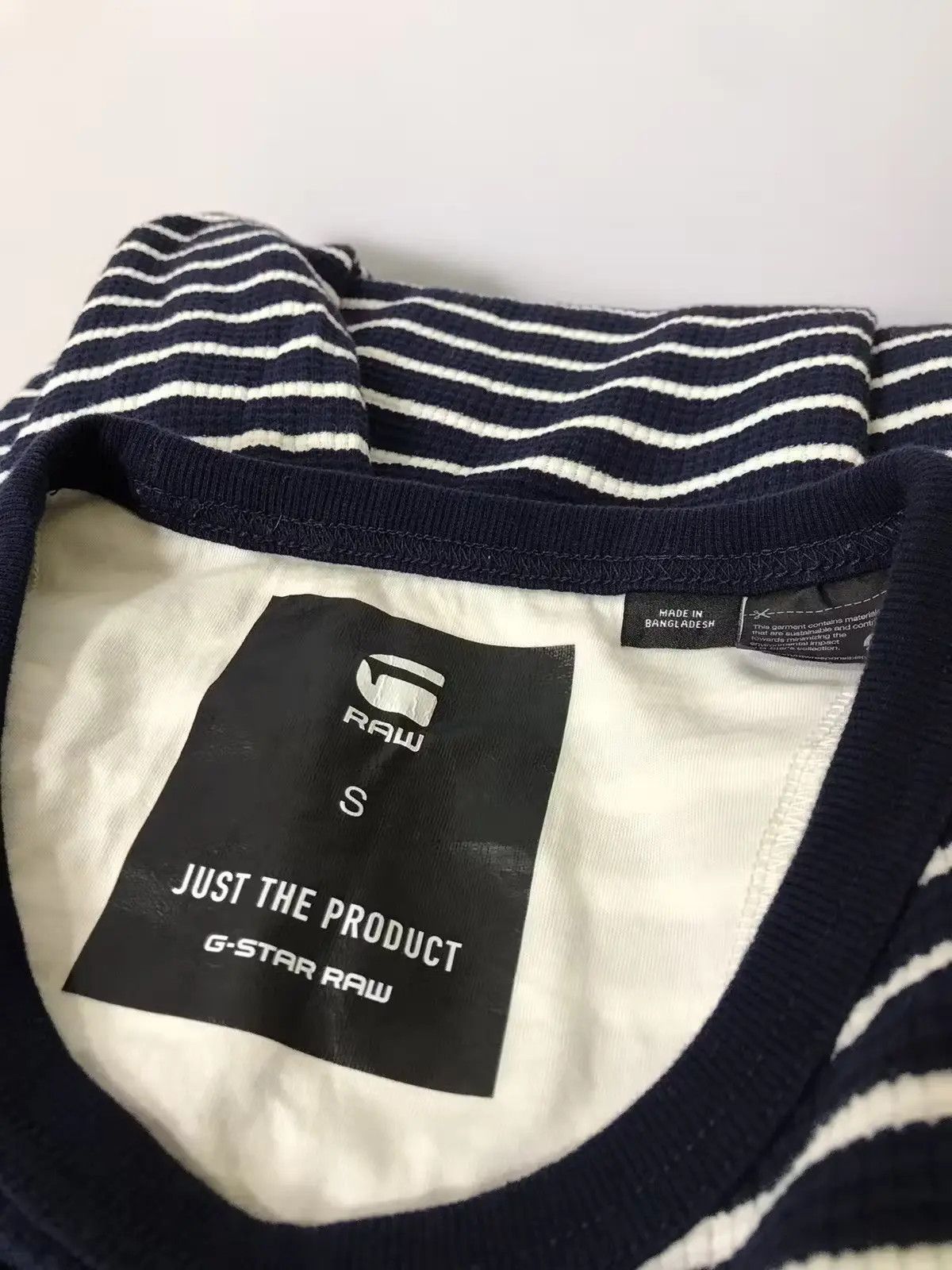 G-Star G Star Raw striped long sleeve t-shirt Size US S / EU 44-46 / 1 - 3 Thumbnail