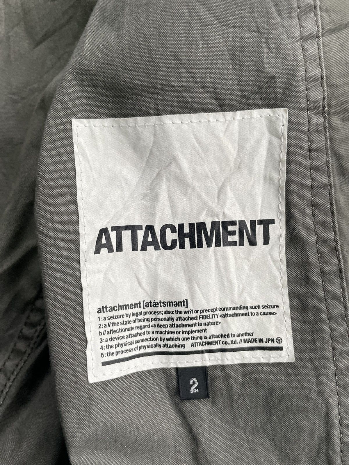 Attachment Attachment Kazuyuki Kumagai Parka Jacket Size US M / EU 48-50 / 2 - 11 Thumbnail