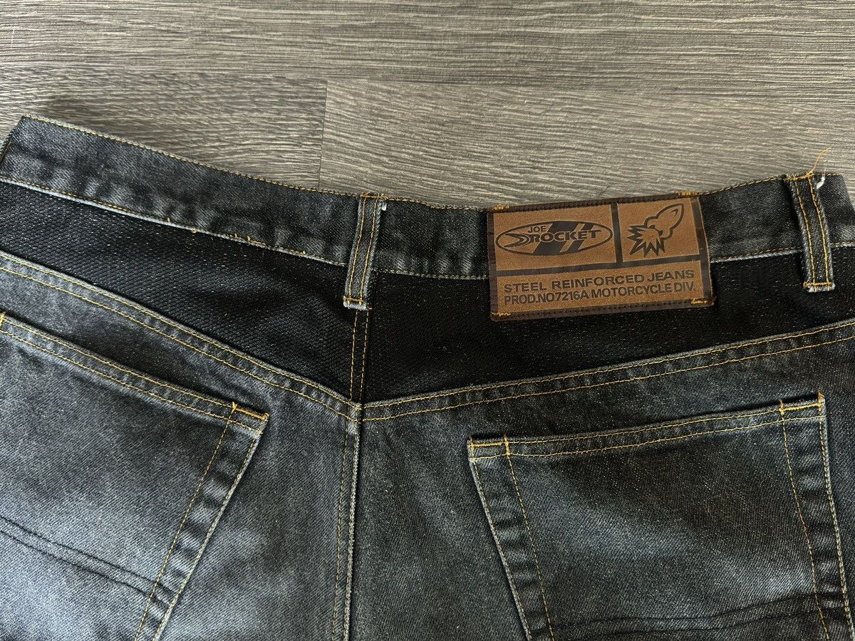 Vintage Vintage Steel Padded Motorcycle Denim Size US 34 / EU 50 - 5 Thumbnail