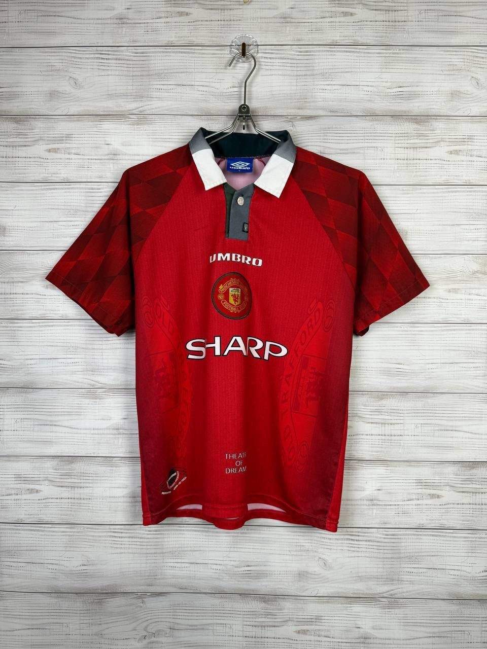 Manchester United × Umbro UMBRO SHARP MANCHESTER UNITED 90s JERSEY