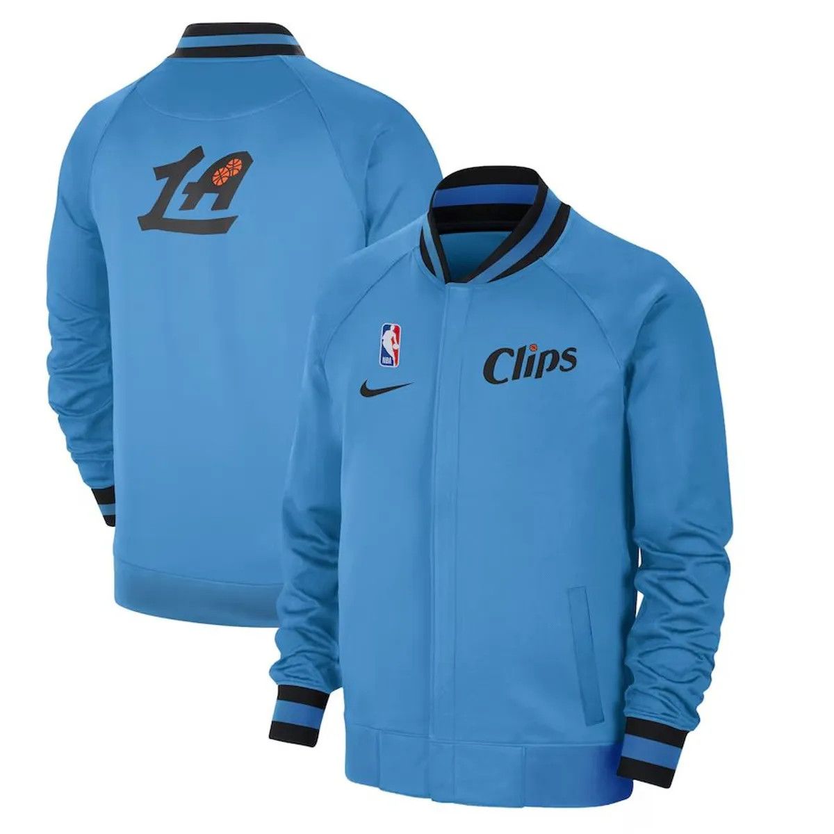 Nike NBA Nike LA Clippers City Edition Authentic Showtime Jacket Size US XL / EU 56 / 4 - 2 Thumbnail
