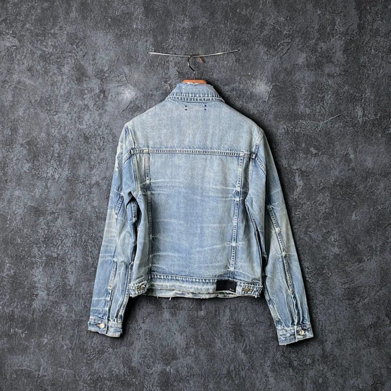 Amiri Amiri Blue pure cotton denim jacket Size US L / EU 52-54 / 3 - 2 Thumbnail