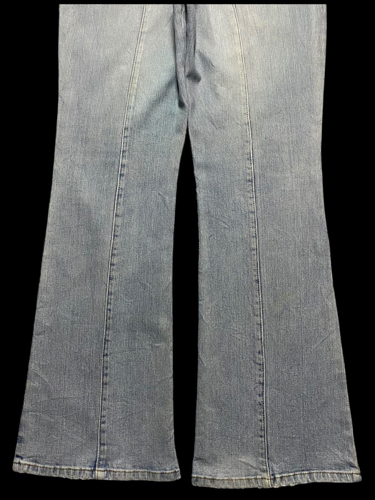 Japanese Brand Vintage Japanese Brand Theoria Distressed Flare Jeans Size US 29 - 6 Thumbnail