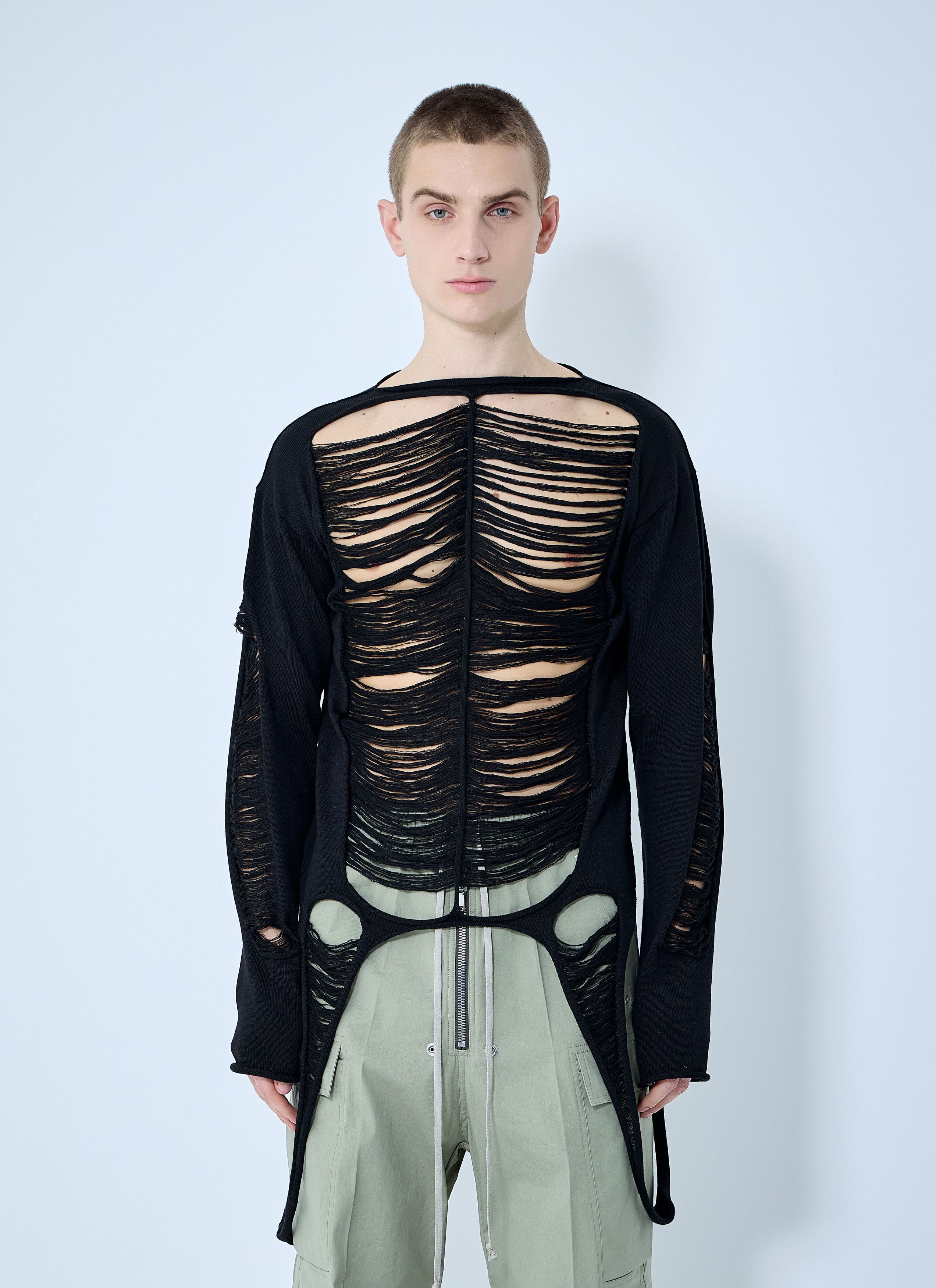 Laddered Sweater