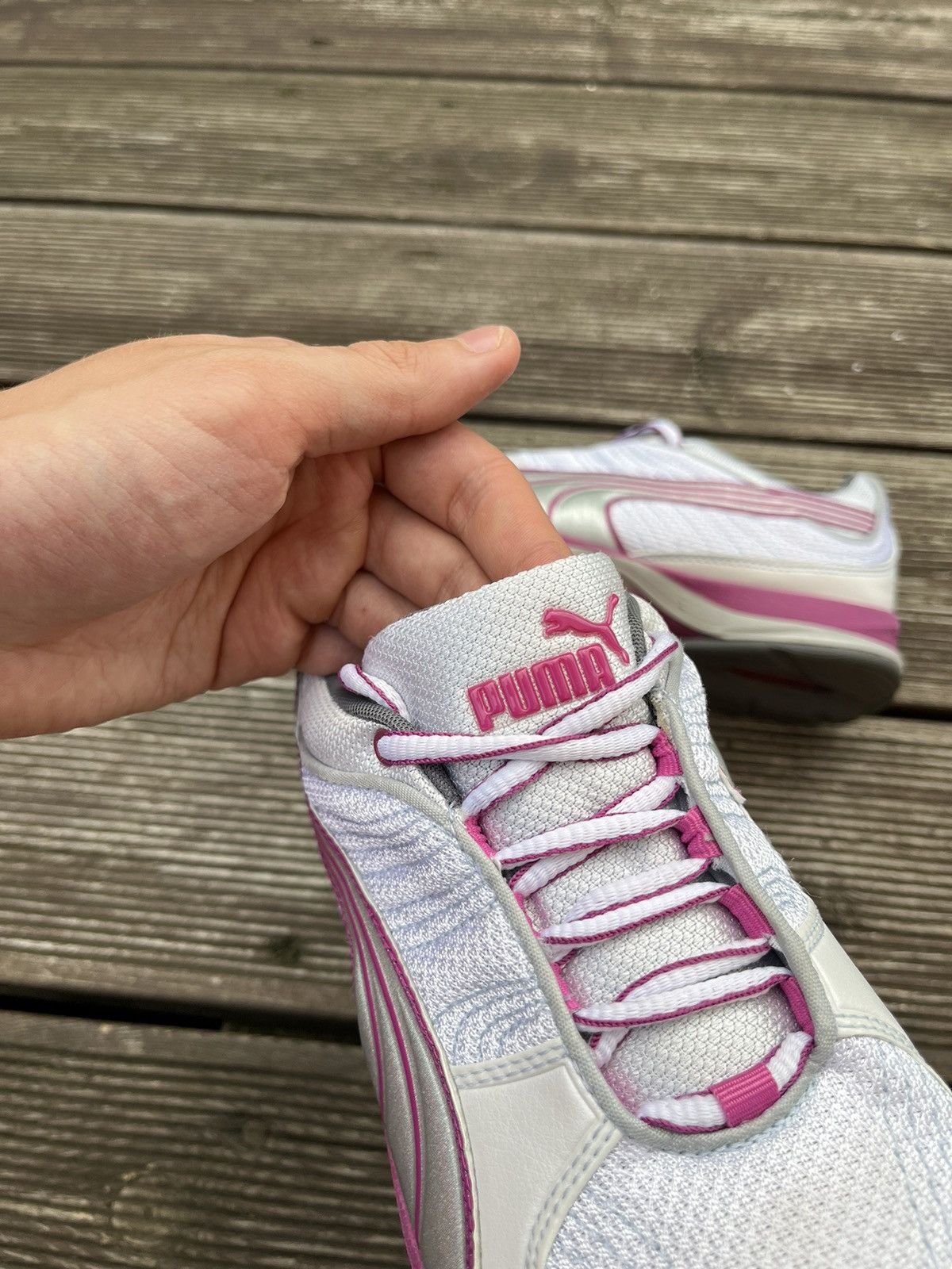 Puma × Vintage Vintage 2000s Puma Speed Cat Y2k Low-Top Racing Shoes Size US 9 / IT 39 - 6 Thumbnail