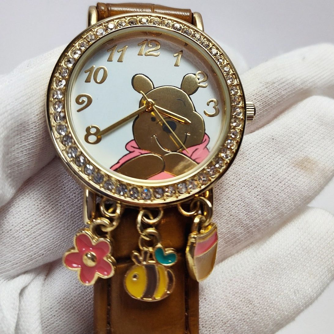 Disney Disney Winnie the Pooh Charm Dangle Watch Bee Hunny Gold Size ONE SIZE - 2 Thumbnail
