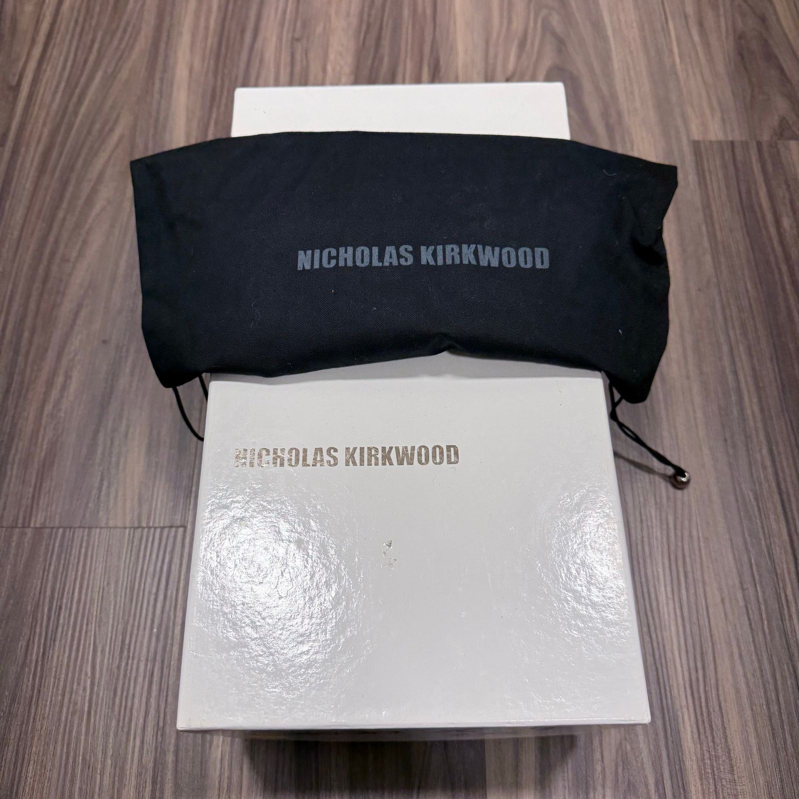 Nicholas Kirkwood Nicholas Kirkwood Italian Mixed-Media Derby Shoes Black 41.5 Size US 8.5 / EU 41-42 - 9 Thumbnail