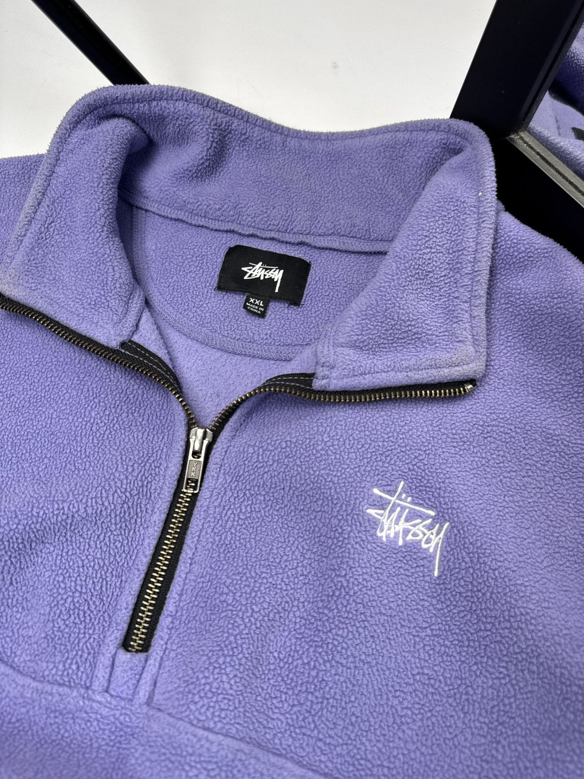 Stussy Stussy Half Zip Fleece Vintage Size US XXL / EU 58 / 5 - 4 Thumbnail