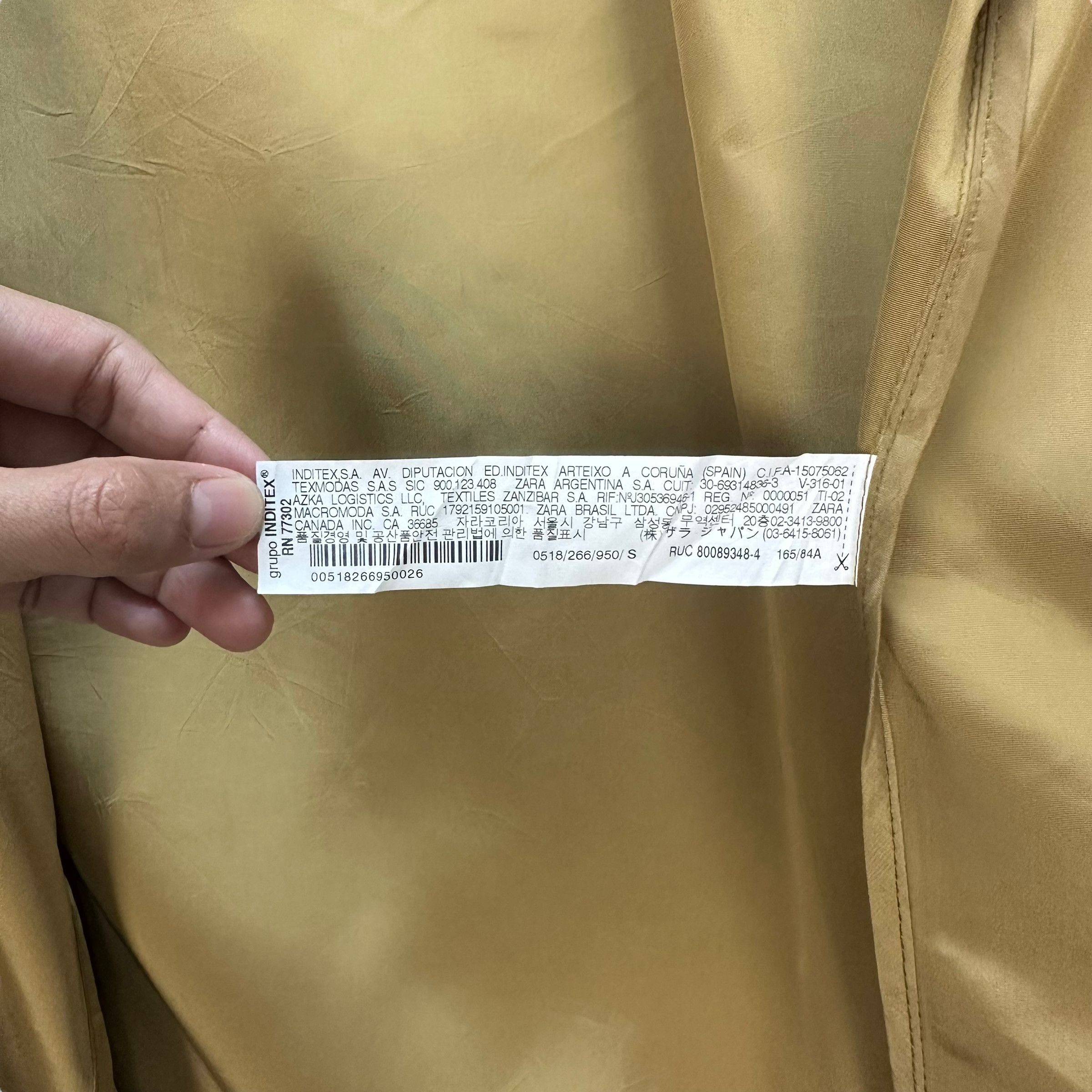 Zara ZARA WOMAN OUTERWEAR AUTUMN / WINTER GOLDEN JACKET #8254-218 Size S / US 4 / IT 40 - 8 Thumbnail