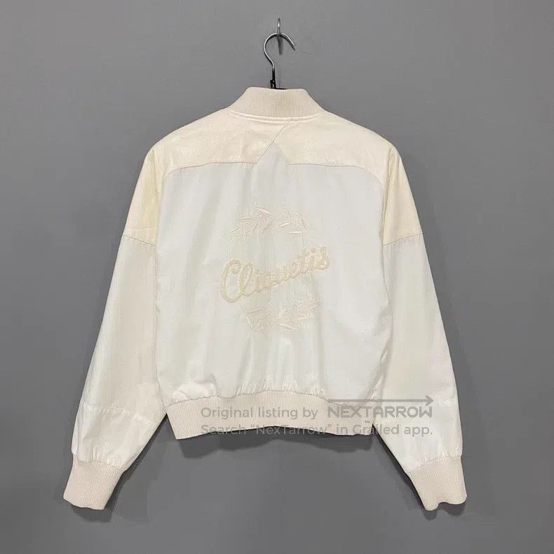 Hermes Hermes Off-white leather patch embroidery jacket Size XS / US 0-2 / IT 36-38 - 3 Thumbnail
