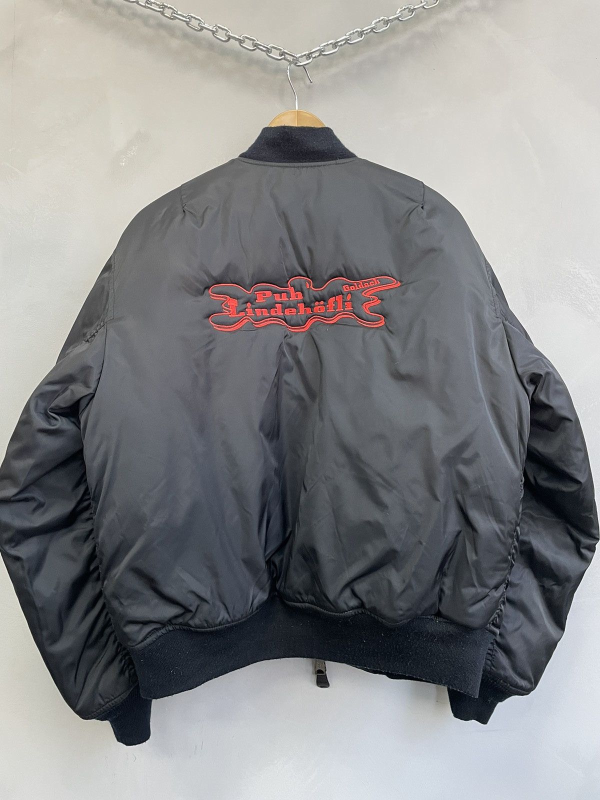 Vintage Vintage Kanye West Outfit Style MA-1 Bomber Jacket Size US M / EU 48-50 / 2 - 8 Thumbnail