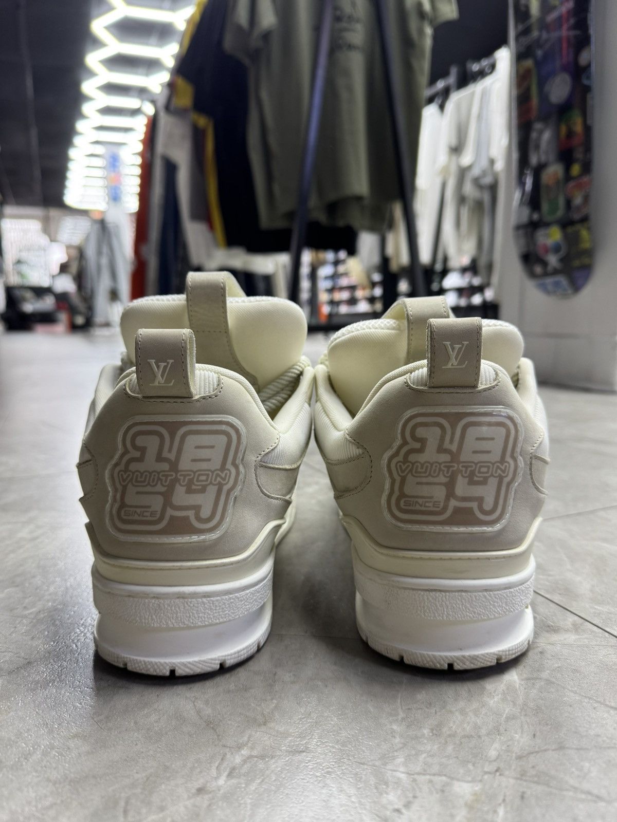 Louis Vuitton Louis Vuitton Beige LV Skate Trainer Size US 9.5 / EU 42-43 - 5 Thumbnail