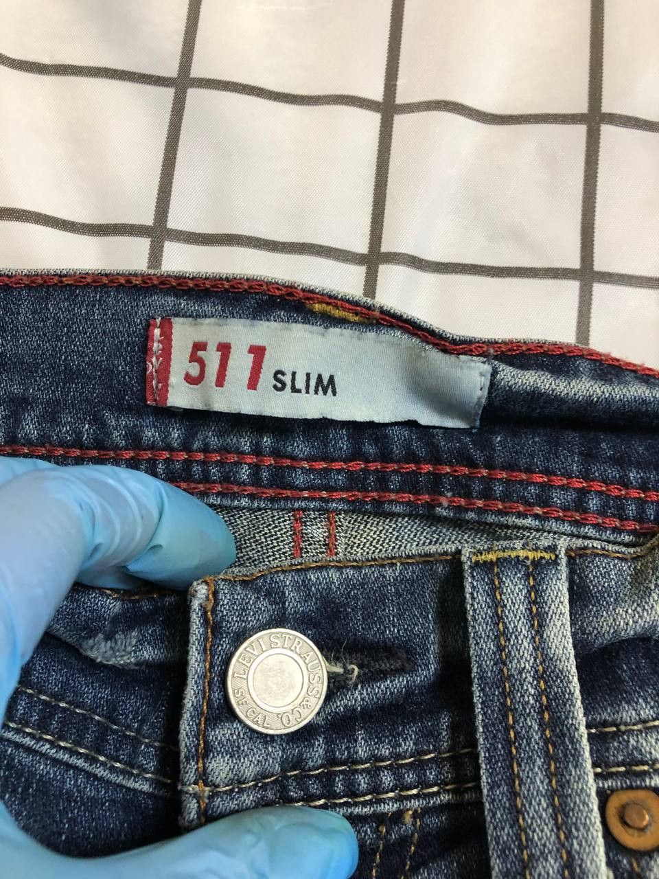 Levi's Levi's 550 Jeans Relaxed Bootcut Denim Tall Stretch Med Blue Size US 32 / EU 48 - 12 Thumbnail