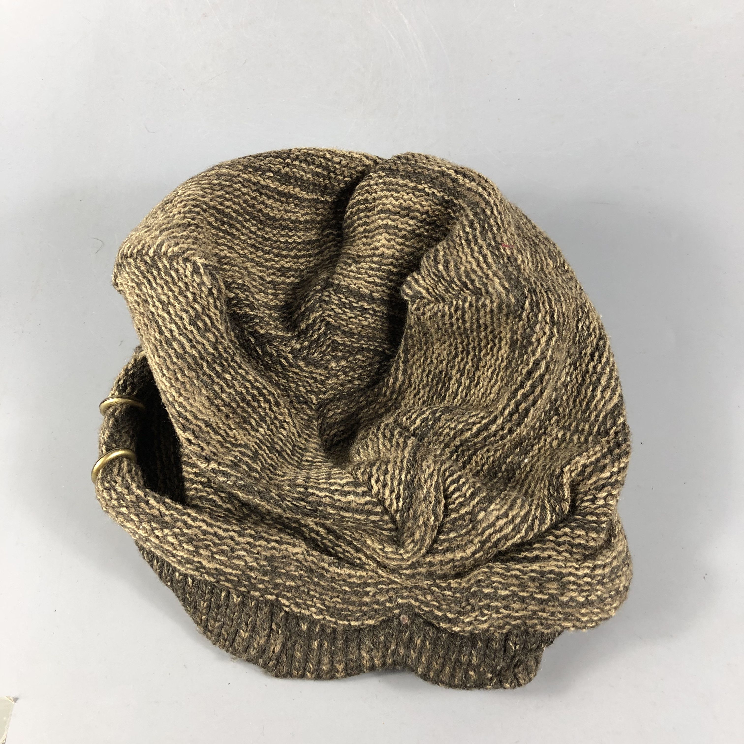 Hypebeast Knit Visor Winter Hat Beanie Snowcap Snow Hat B784 Size ONE SIZE - 4 Thumbnail