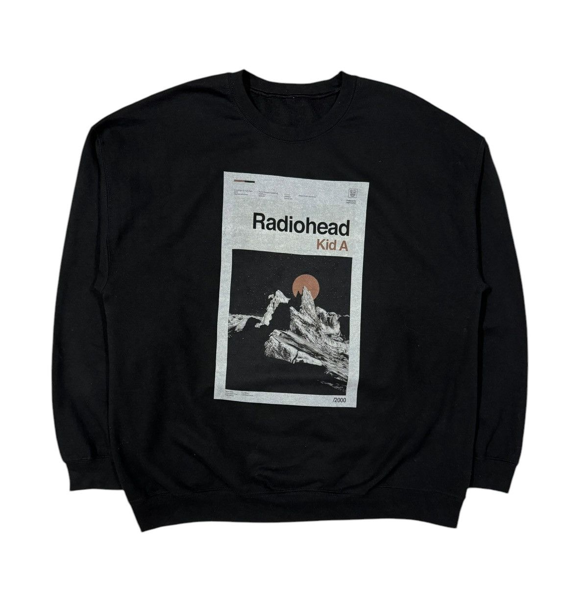 Band Tees Vtg🔥Y2k Radiohead Kid A Promo Album Pullover Sweatshirt Size US XL / EU 56 / 4 - 1 Thumbnail