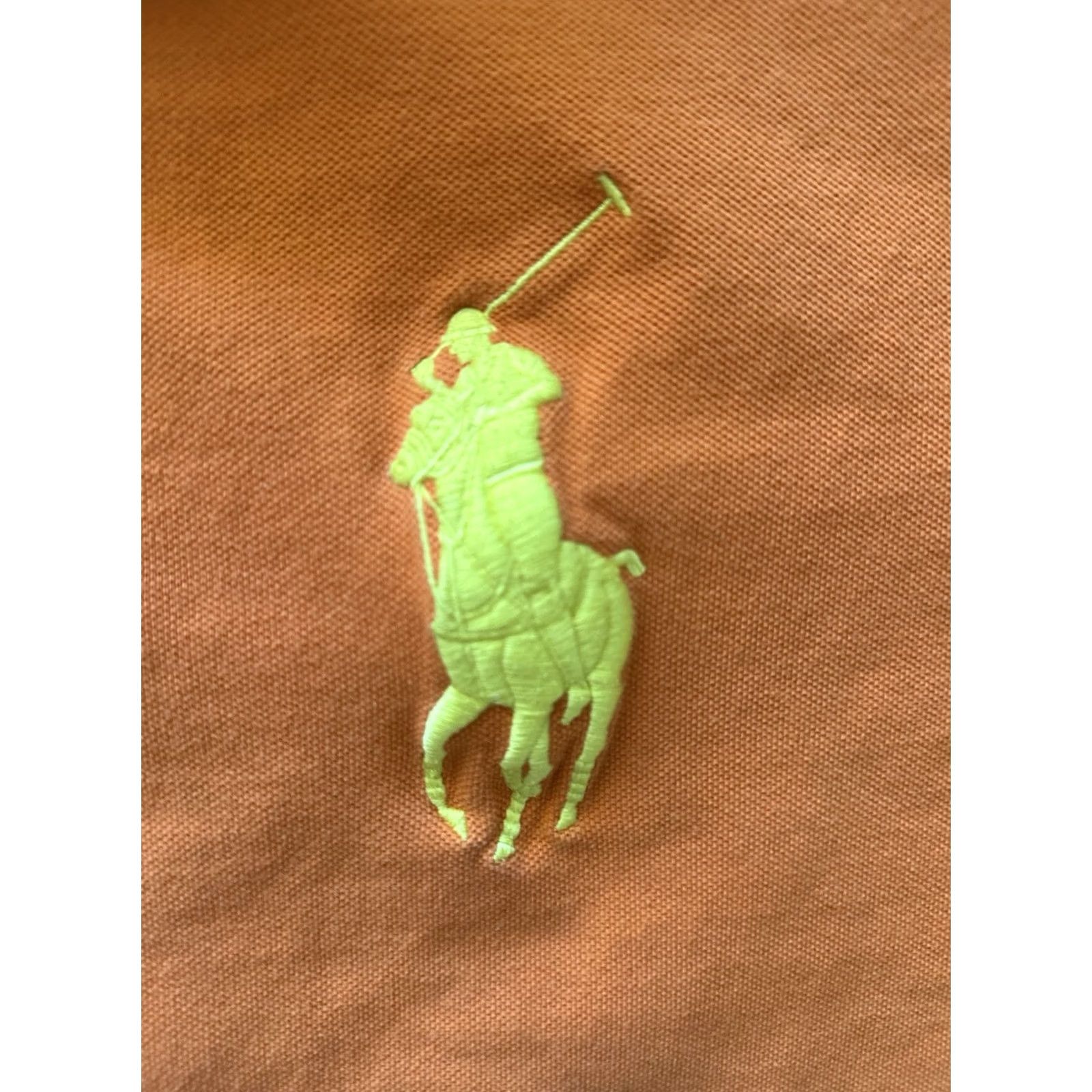 Ralph Lauren VINTAGE Ralph Lauren Great Britain London Chief Keef Polo Shirt Mens 2XL Orange Size US XXL / EU 58 / 5 - 3 Thumbnail
