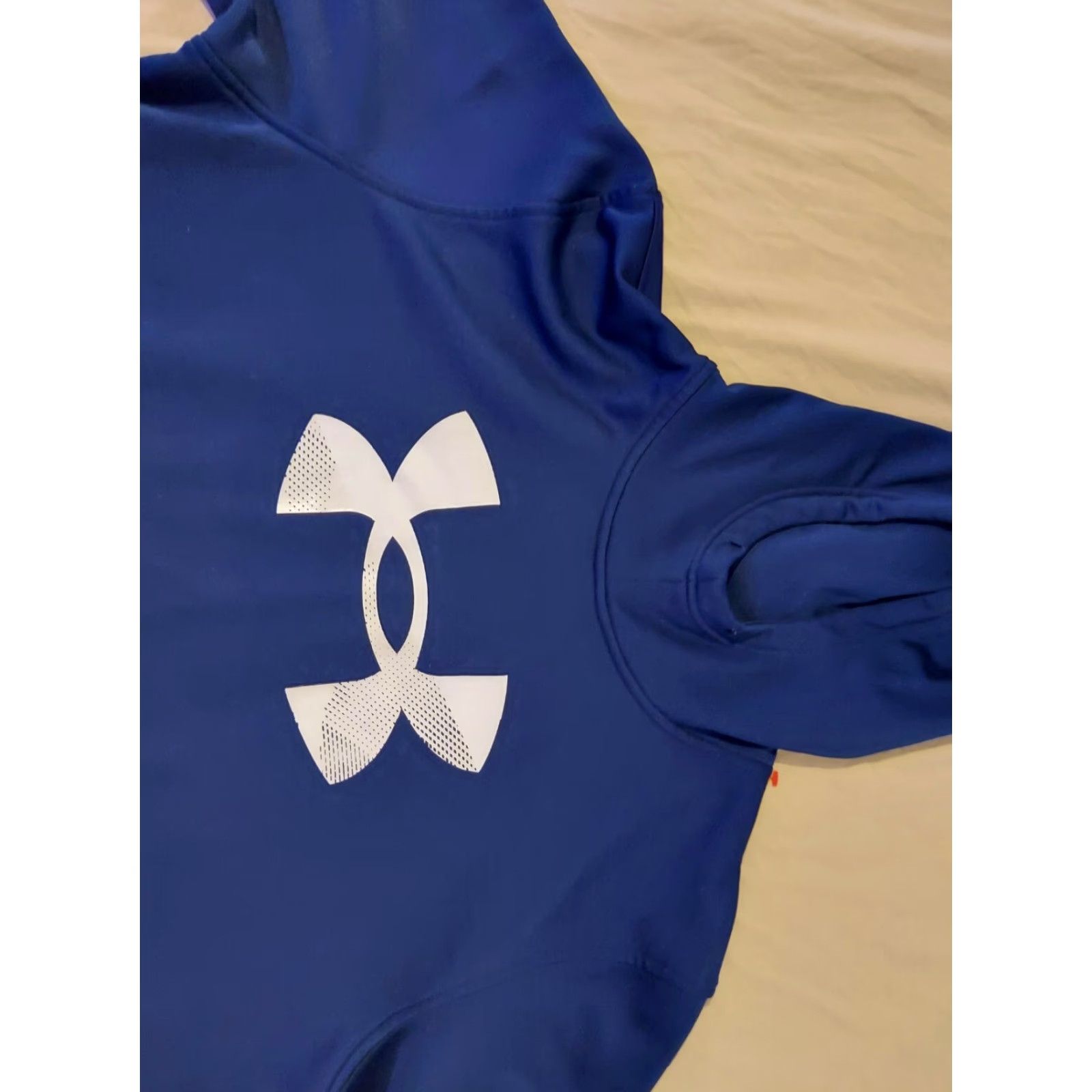 Under Armour Under armour Hoodie Mens XL Navy Blue Athletic Pullover Sweatshirt Casual Gym Workout Shirt Size US XL / EU 56 / 4 - 2 Thumbnail