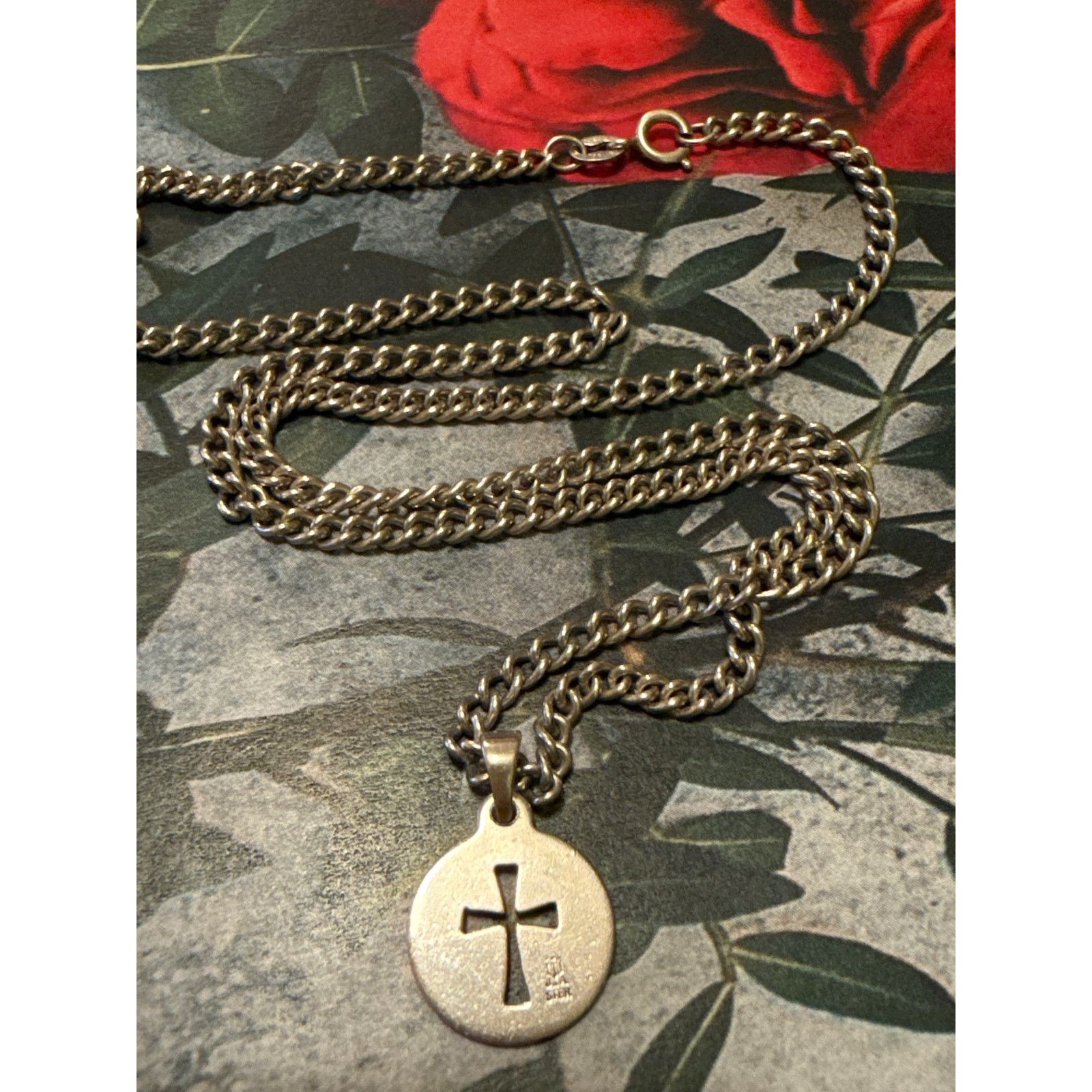 Other RETIRED James Avery Open Crosslet Pendant Sterling Necklace Size ONE SIZE - 2 Thumbnail