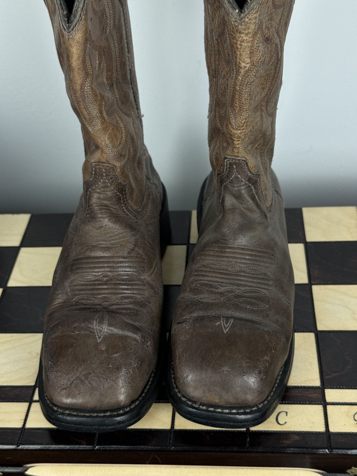 Vintage Vintage cowboy boots USA Texas original retro item Size US 11 / IT 41 - 3 Thumbnail