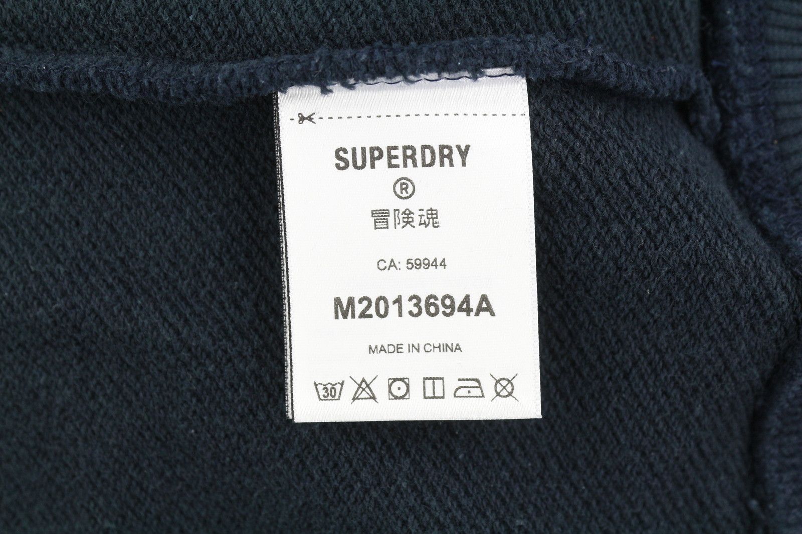 Superdry TRACK & FIELD M Dark Blue Kangaroo Hoodie 87124 Size US M / EU 48-50 / 2 - 7 Thumbnail