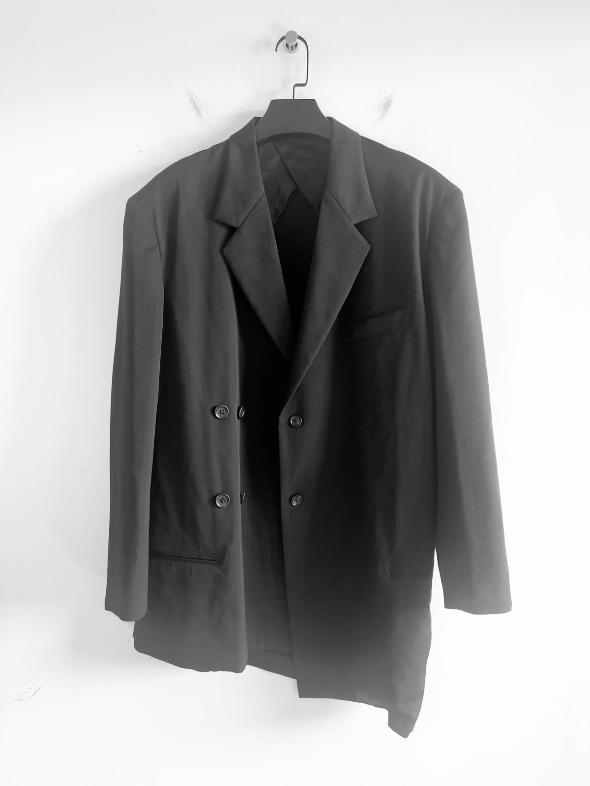 Yohji Yamamoto Yohji Yamamoto Pour Homme W/GABARDINE DRAPING JACKET BLAZER Size US M / EU 48-50 / 2 - 3 Thumbnail