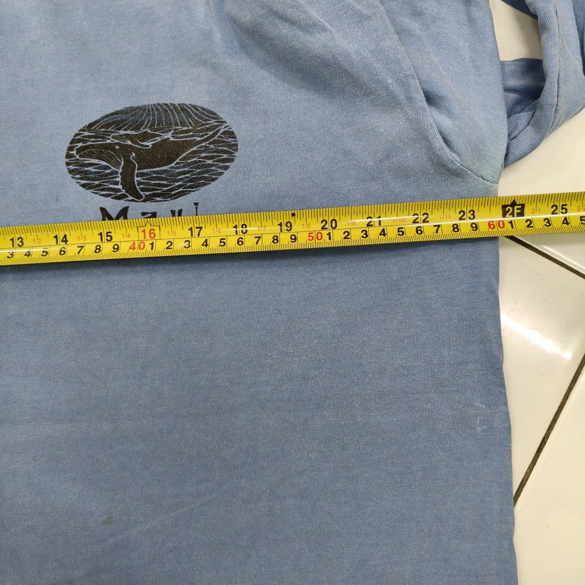 Vintage Vintage Y2K Crazy Shirts Blue Hawaii Dyed Long Sleeve Tee Size US L / EU 52-54 / 3 - 17 Thumbnail