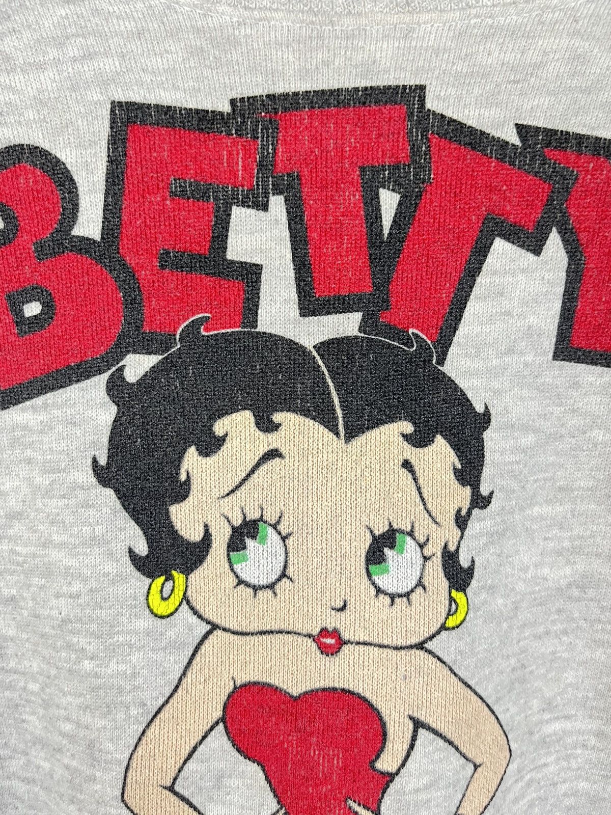 Cartoon Network × Vintage Vintage 90s Betty Boop Mirror Sweatshirt Size US M / EU 48-50 / 2 - 7 Thumbnail