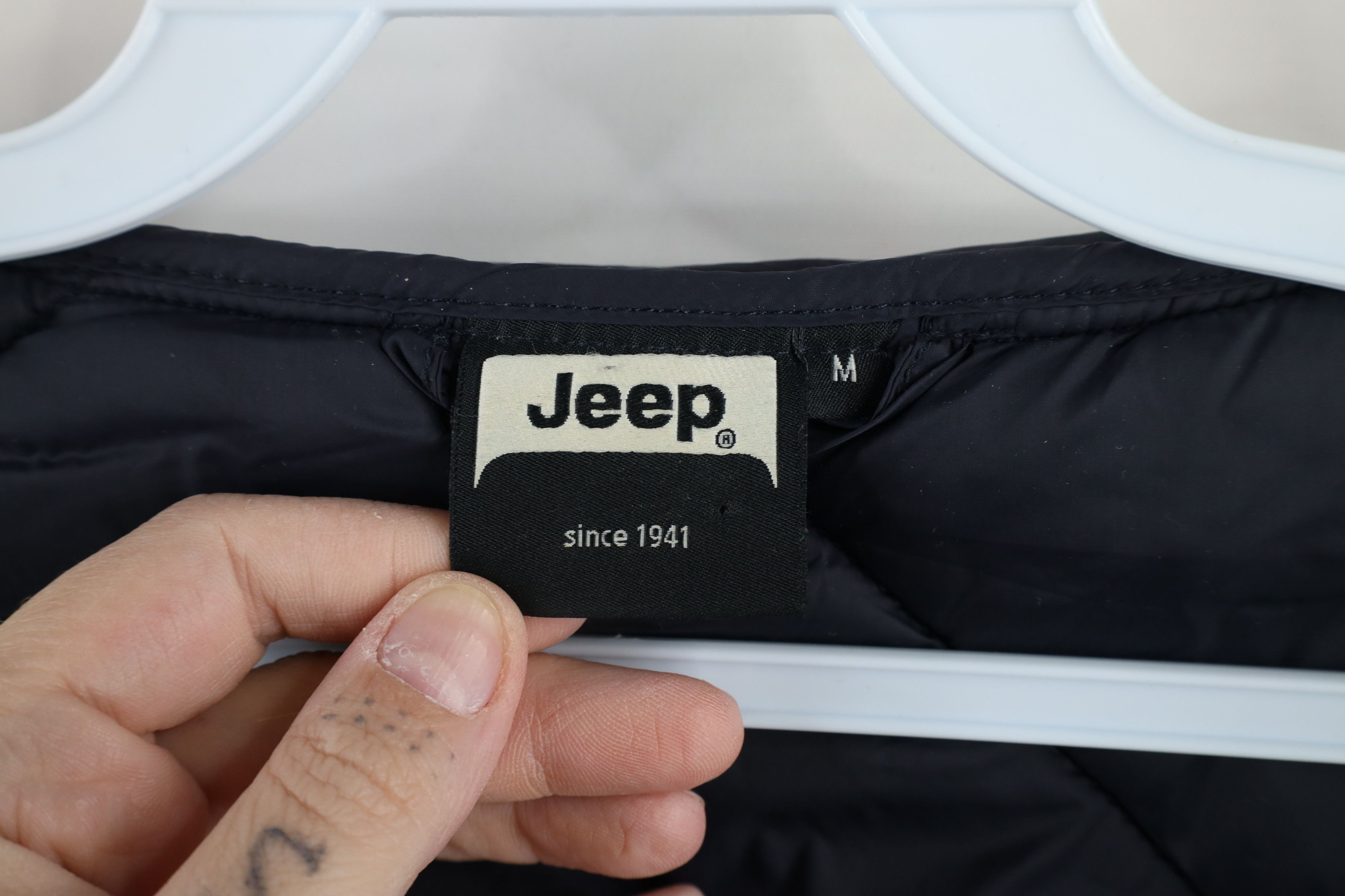 Jeep × Vintage Y2K Fiat Chrysler Jeep Motor Co Full Zip Puffer Vest Jacket Size US M / EU 48-50 / 2 - 8 Thumbnail