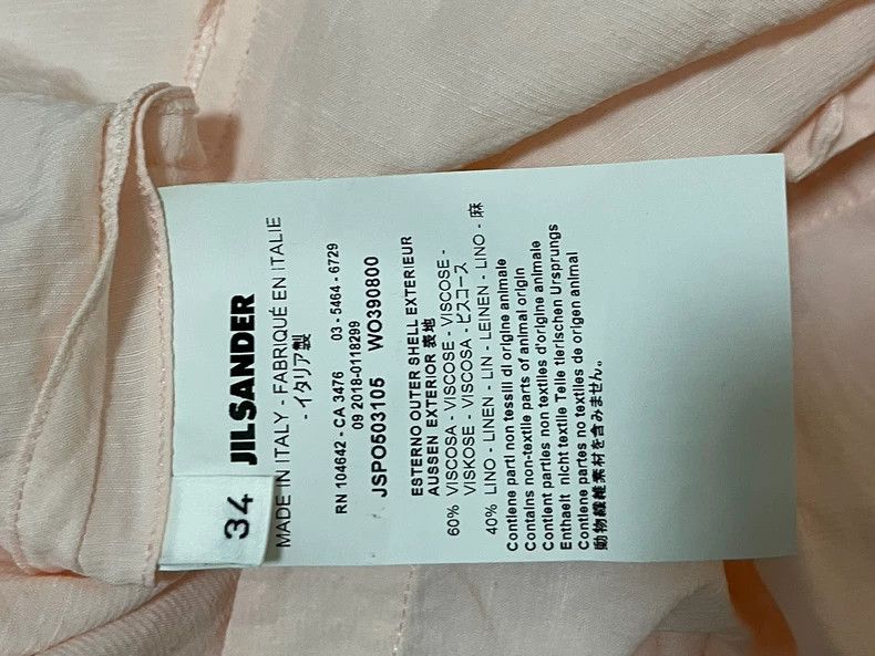 Jil Sander Jil Sander light pink dress Size 4XL / US 24-26 - 3 Thumbnail